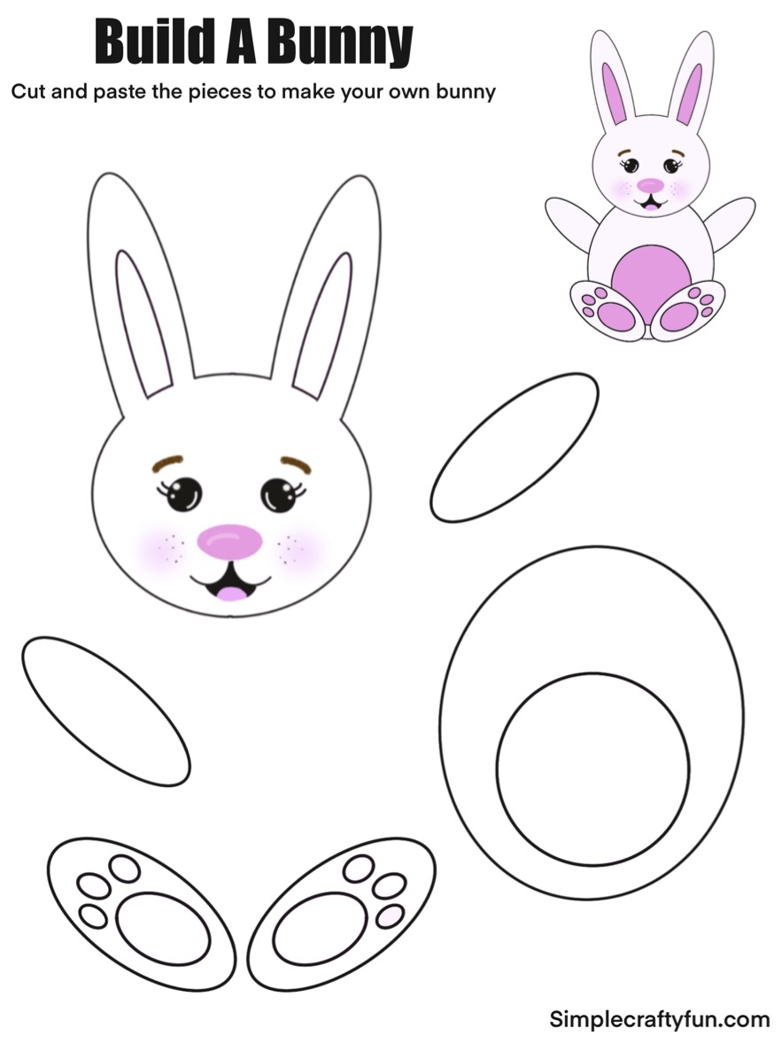 bunny stencil free printable