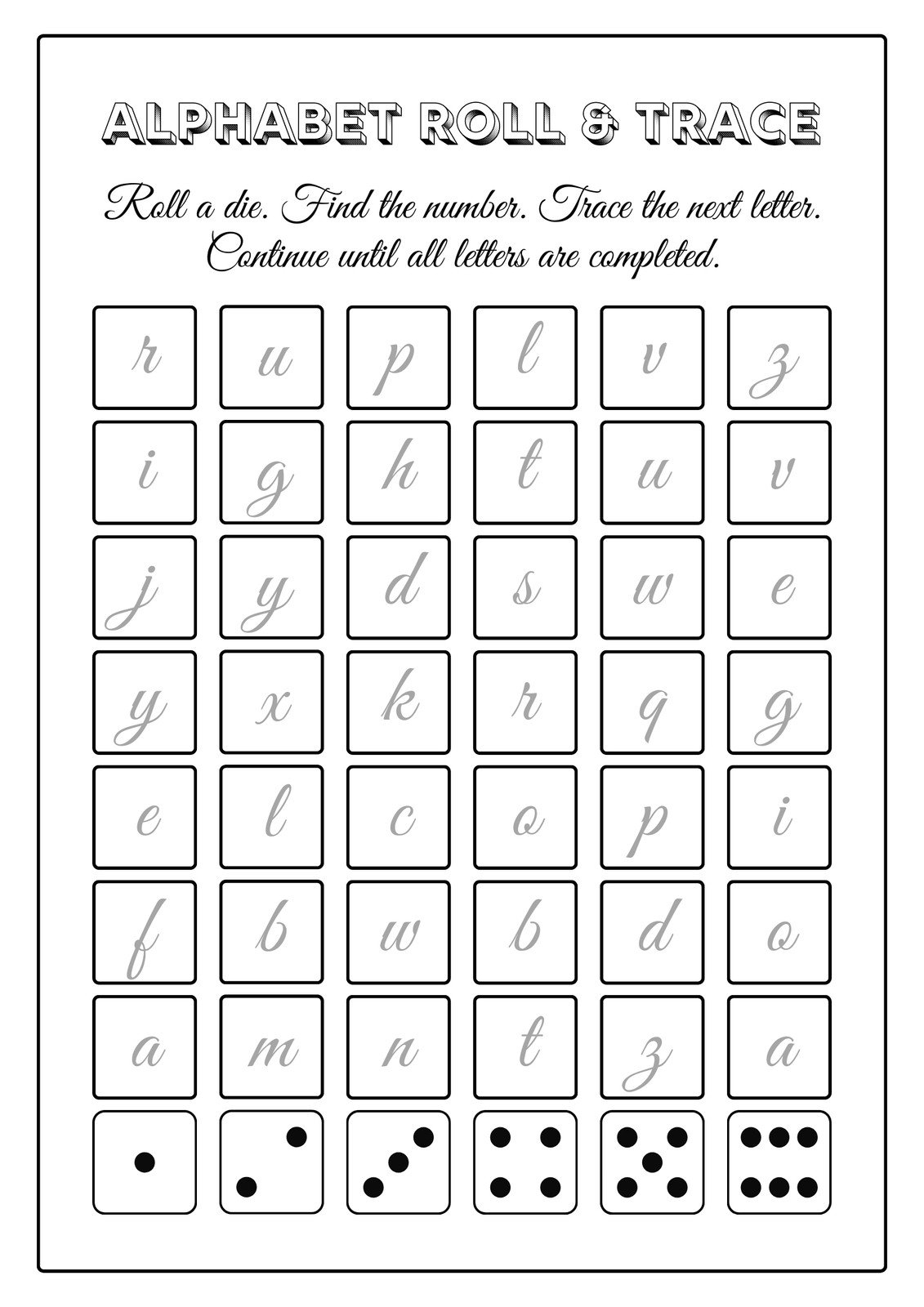 Free Printable Cursive Writing Worksheet Templates Canva