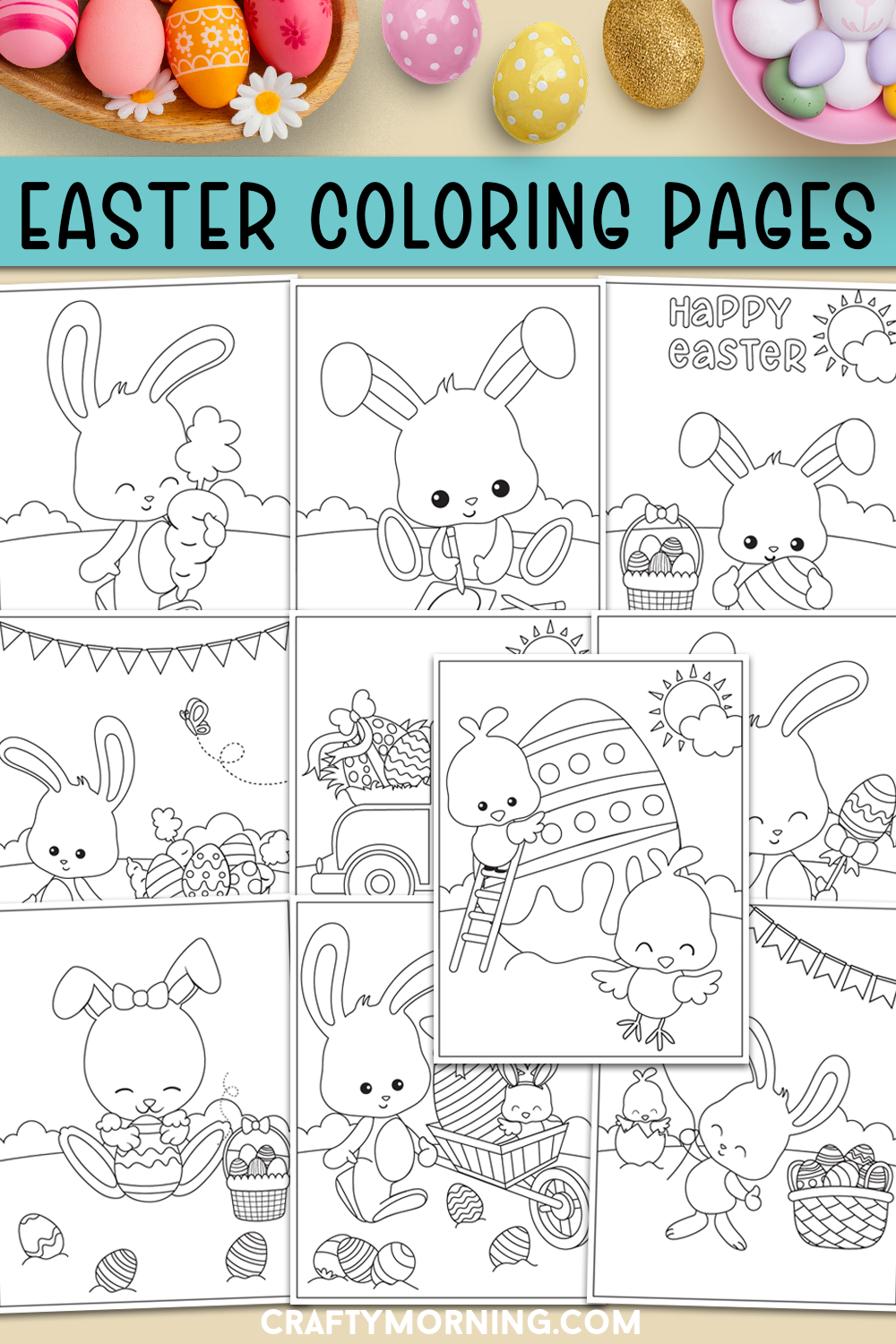 free printable easter pages