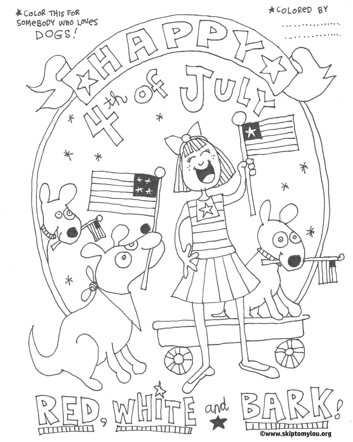 fourth of july coloring pages printable