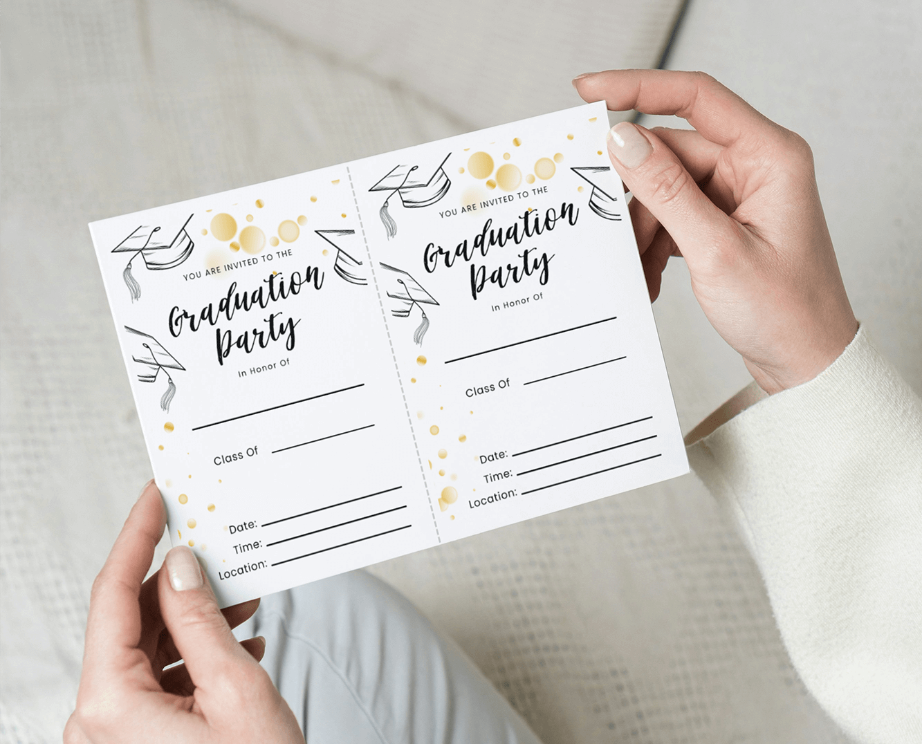 Free Printable Graduation Party Invitation
