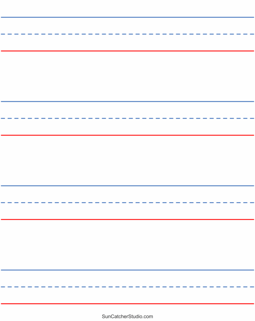lined handwriting paper free printable - MIT Printable