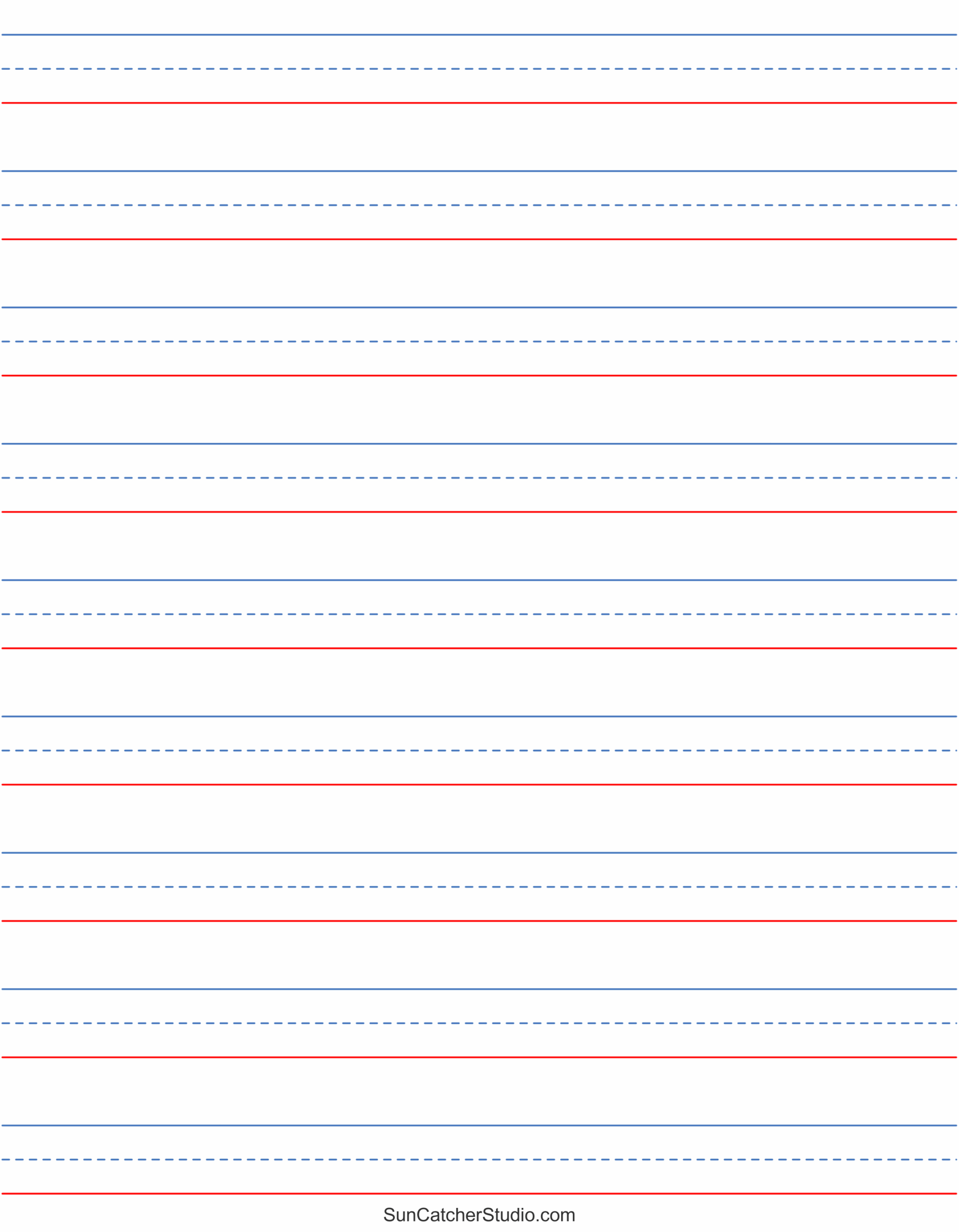 Free Printable Lined Paper Handwriting Notebook Templates Free Printables Monograms Design Tools Patterns U0026 DIY Projects