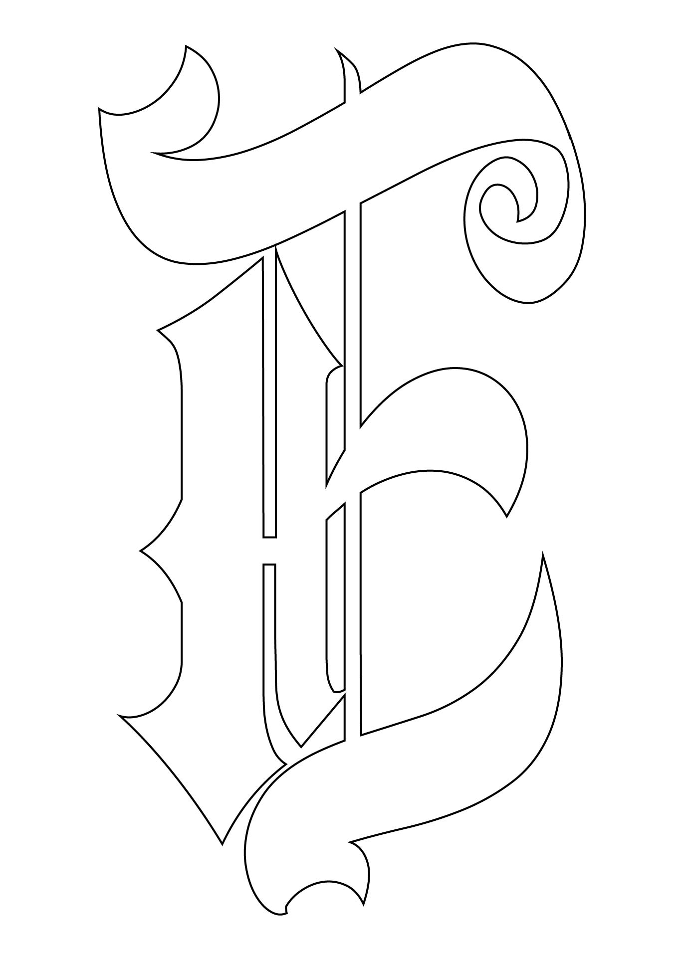Free Printable Lowercase E Bubble Letter Stencil Freebie Finding 