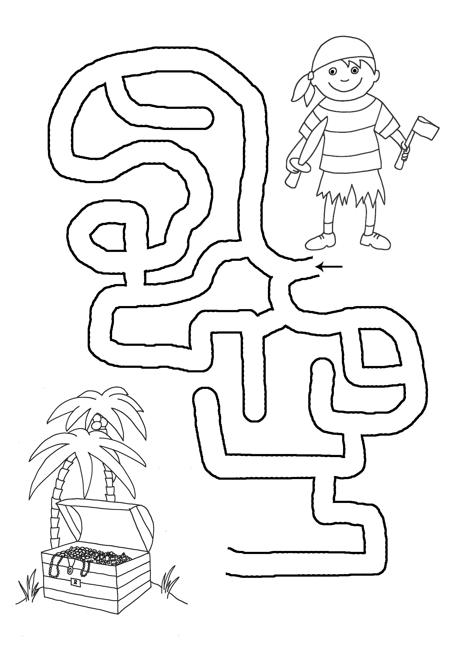 printable mazes for preschoolers