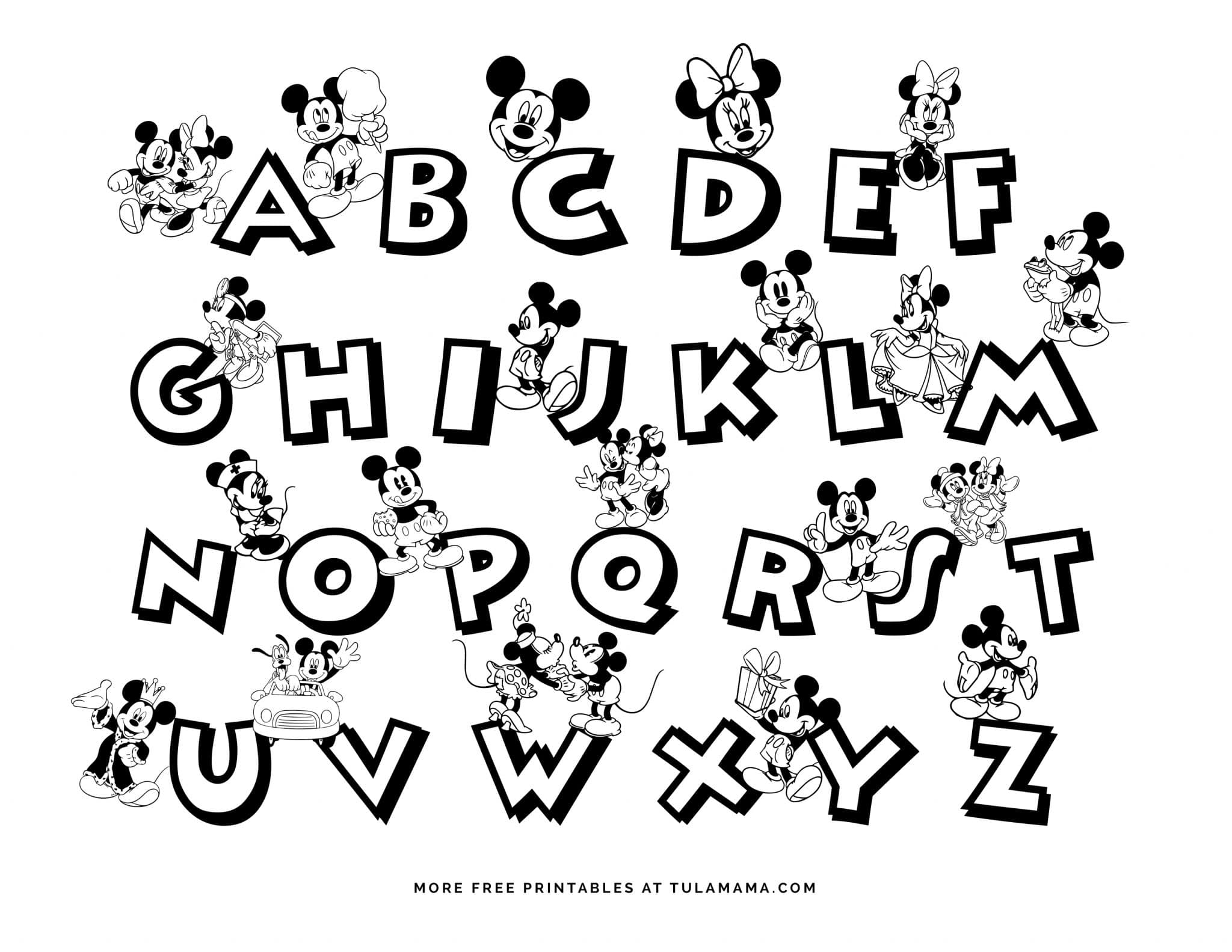 free printable coloring pages of mickey mouse