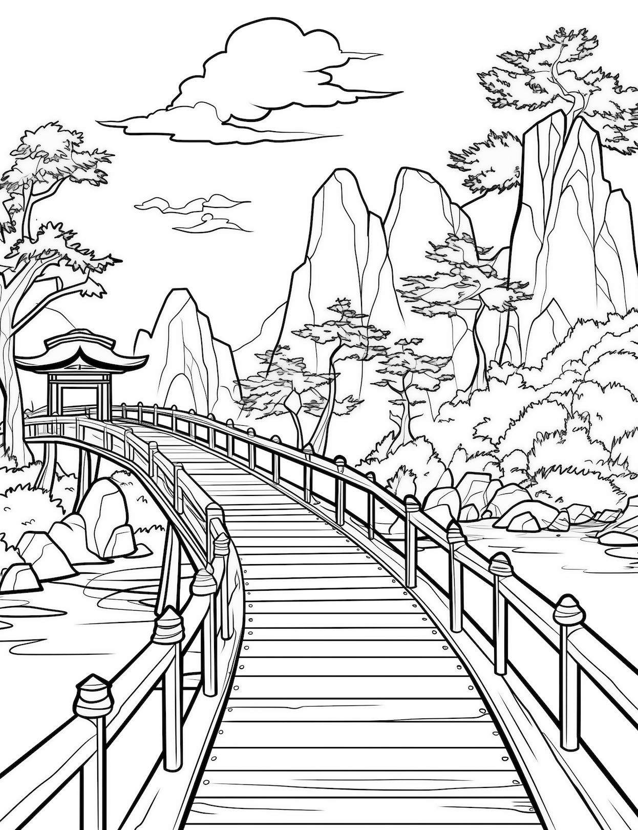 nature free coloring pages printable