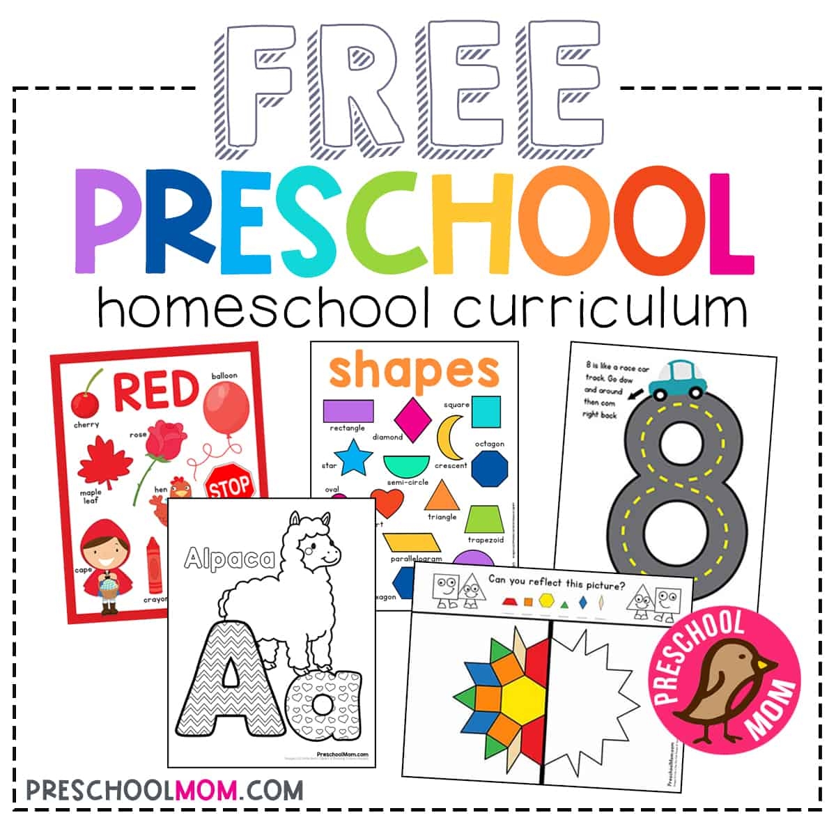 preschool activity sheets free printable
