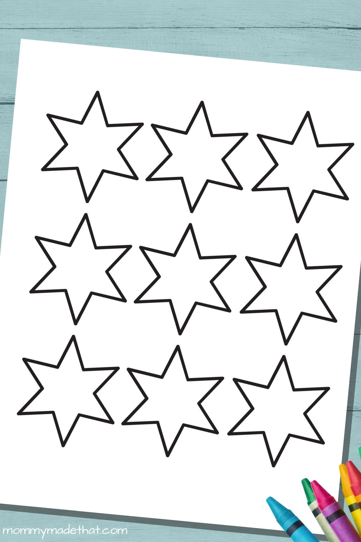 Free Printable Star Templates Giant List Of Shapes And Sizes 