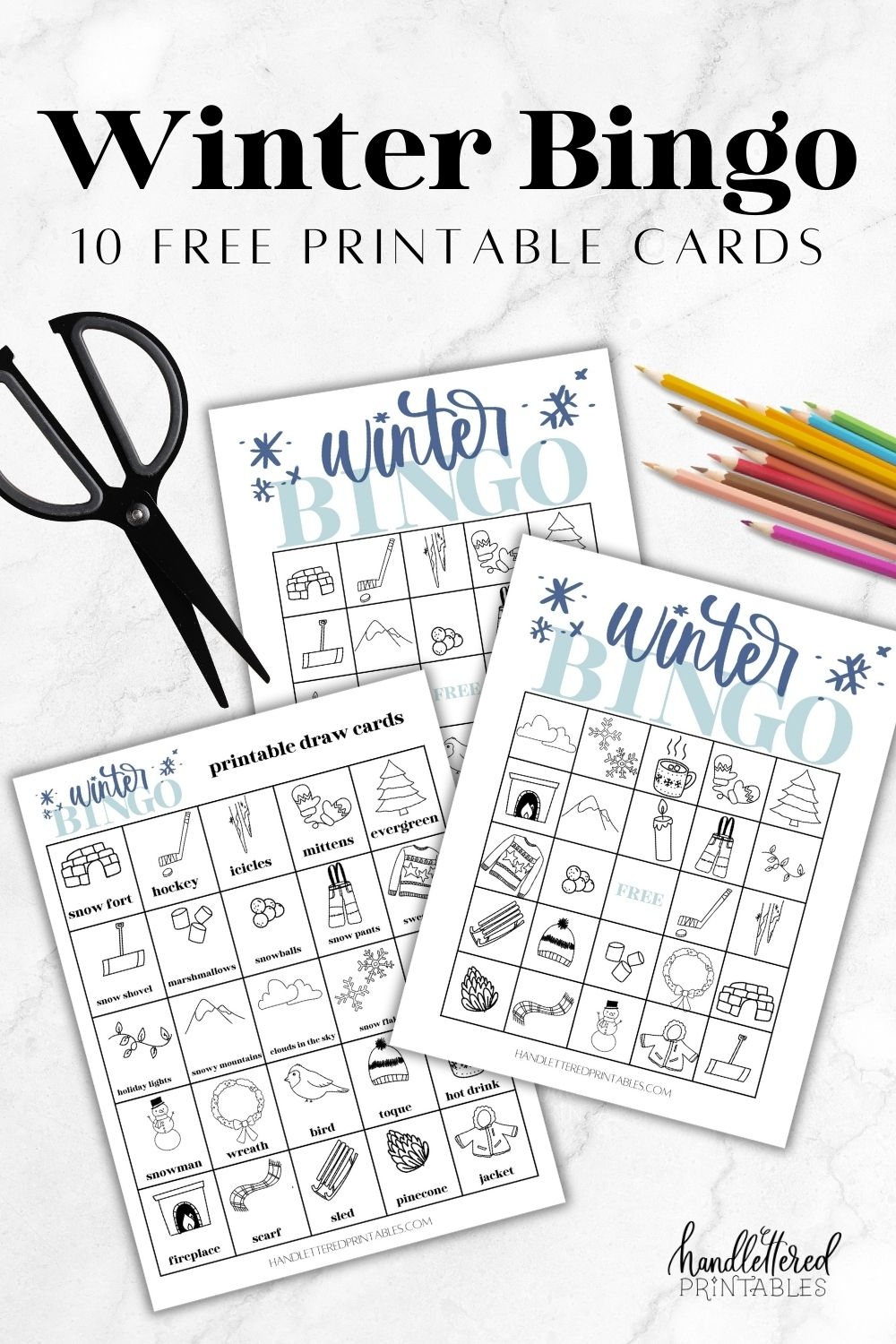 bingo printable sheets
