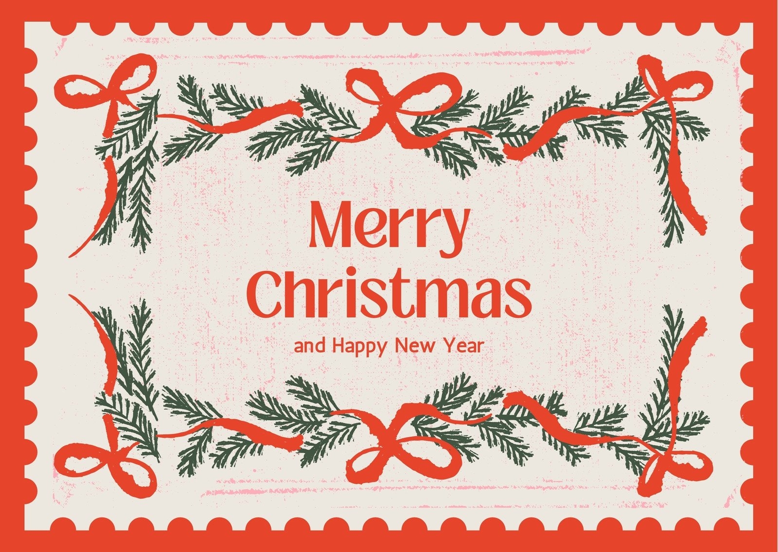 Free To Edit And Print Vintage Christmas Card Templates Canva