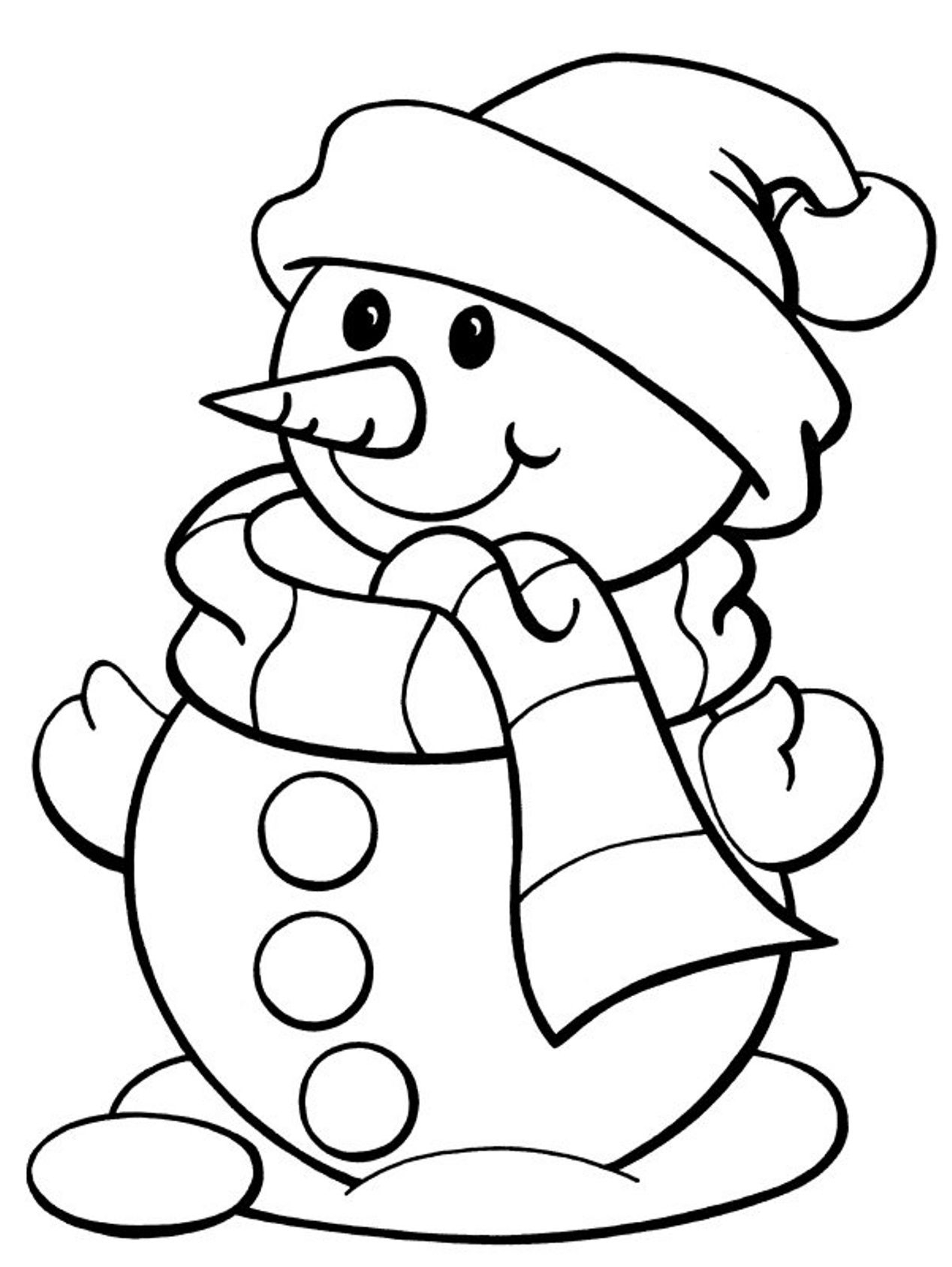 Free Winter Coloring Pages Preschool U0026 Book For Kids Worksheets Library