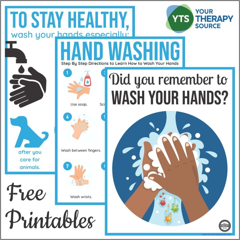 Hand Washing Posters For Schools Free Printables Your Therapy