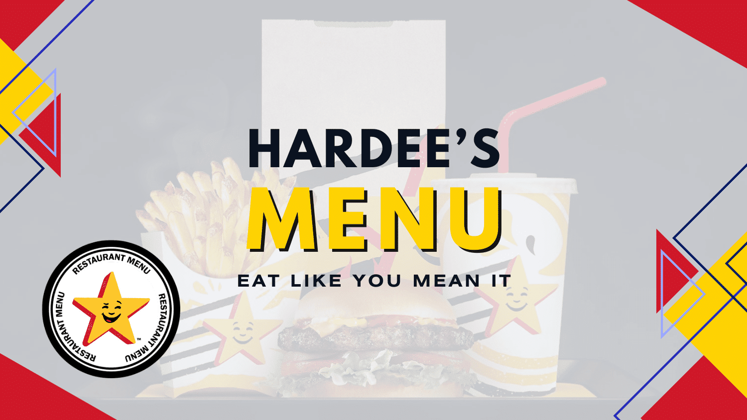 Hardees Menu And Prices Near Me