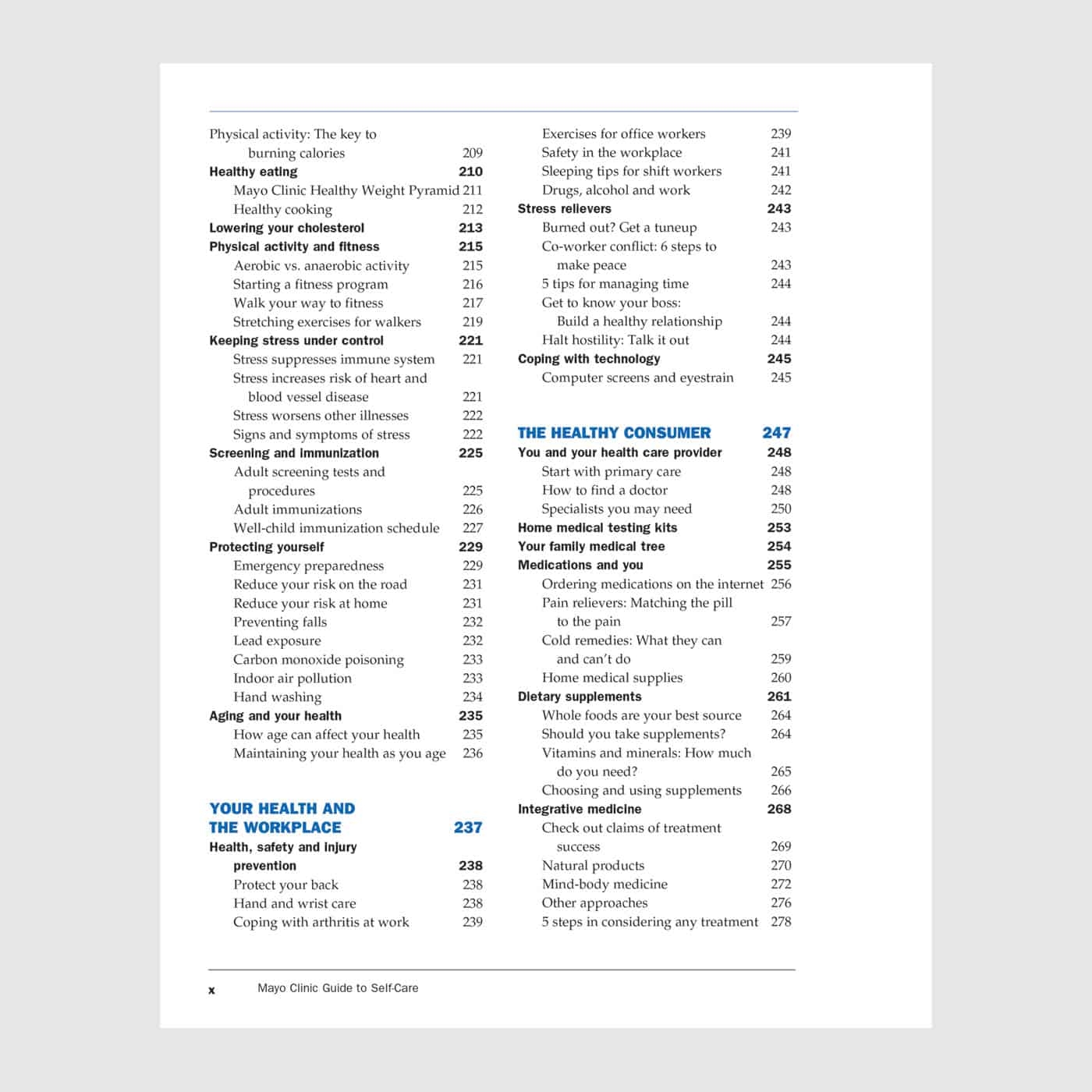 Mayo Clinic Guide To Self Care 7th Edition Mayo Clinic Press