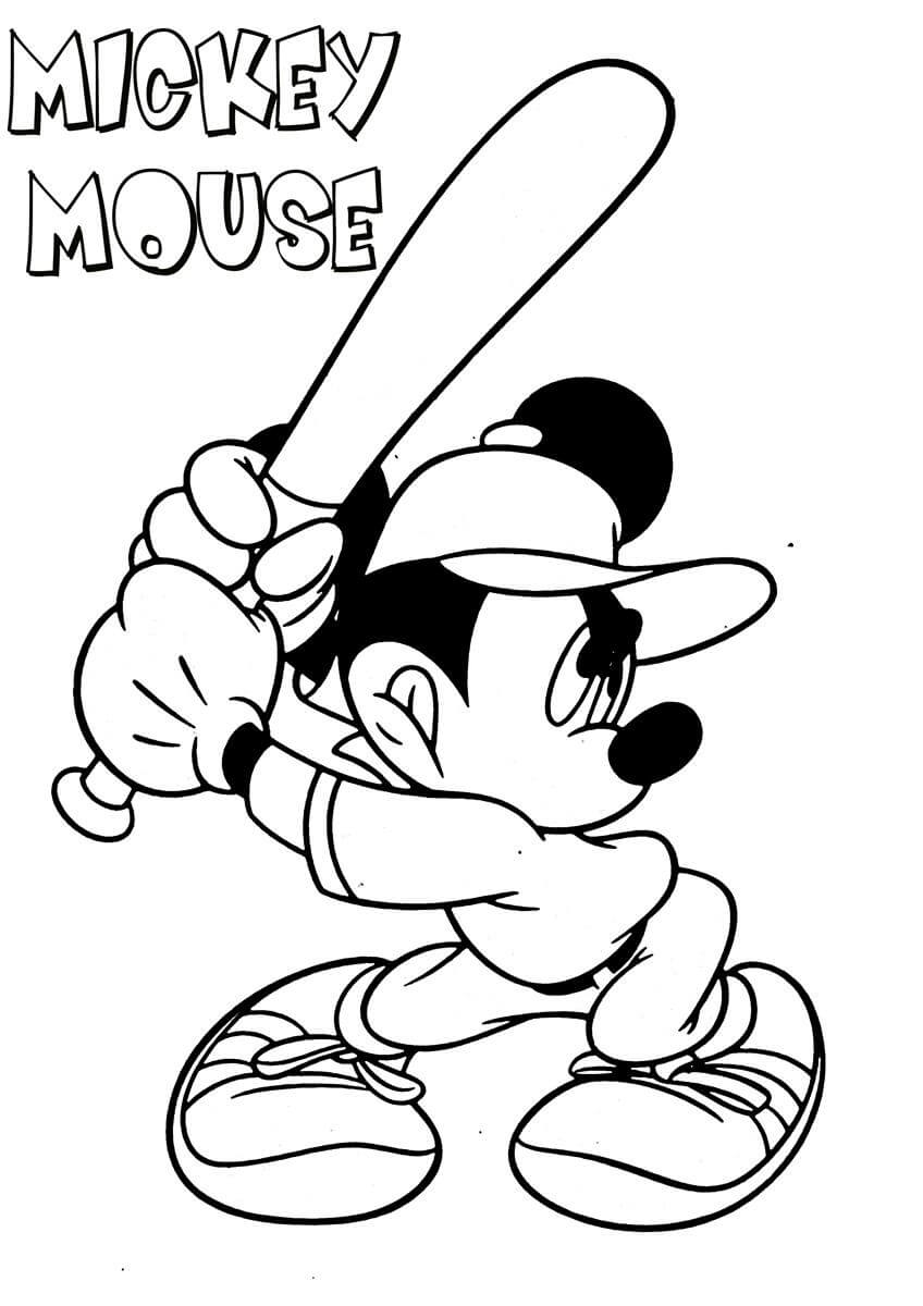 Mickey Mouse Coloring Pages Printable Coloring Pages FREE