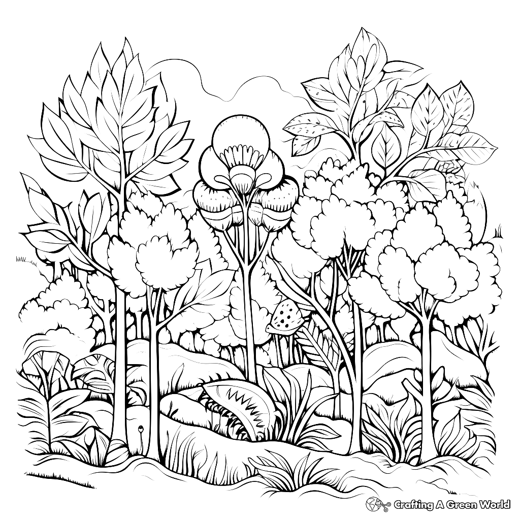 Nature Coloring Pages Free U0026 Printable 
