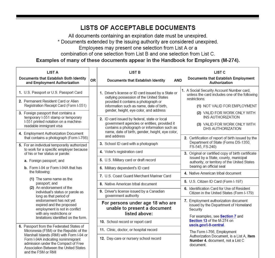 New I 9 Form Everything You Need To Know To Stay In Compliance Namely
