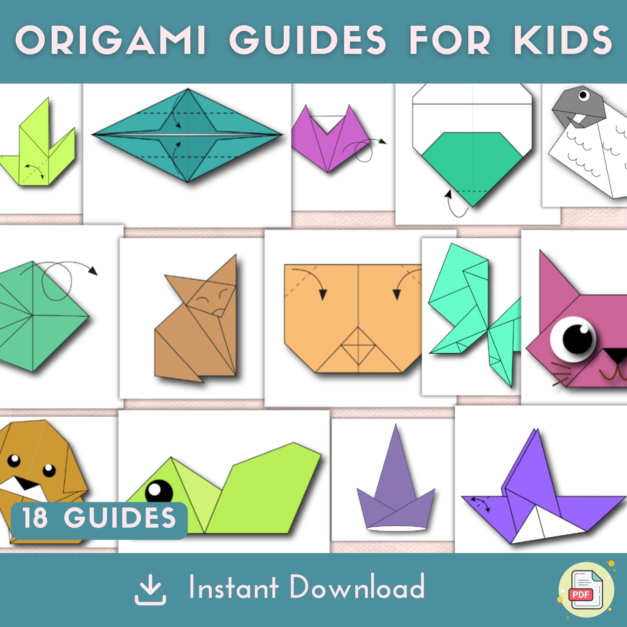 Origami Printable Instructions Etsy
