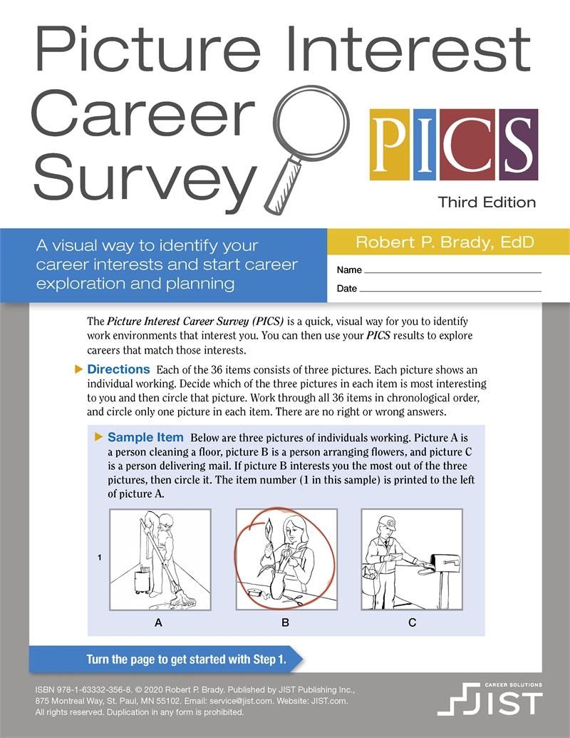 Picture Interest Career Survey 3rd Edition Impact Publications