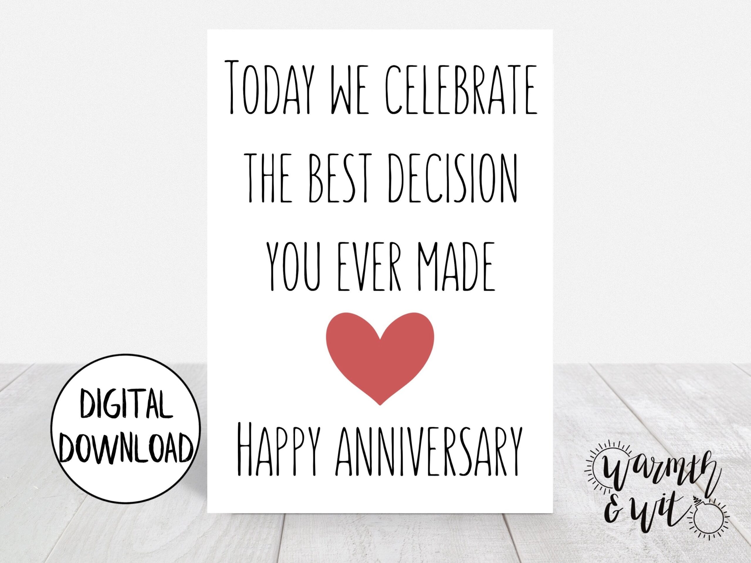free printable anniversary cards for husband