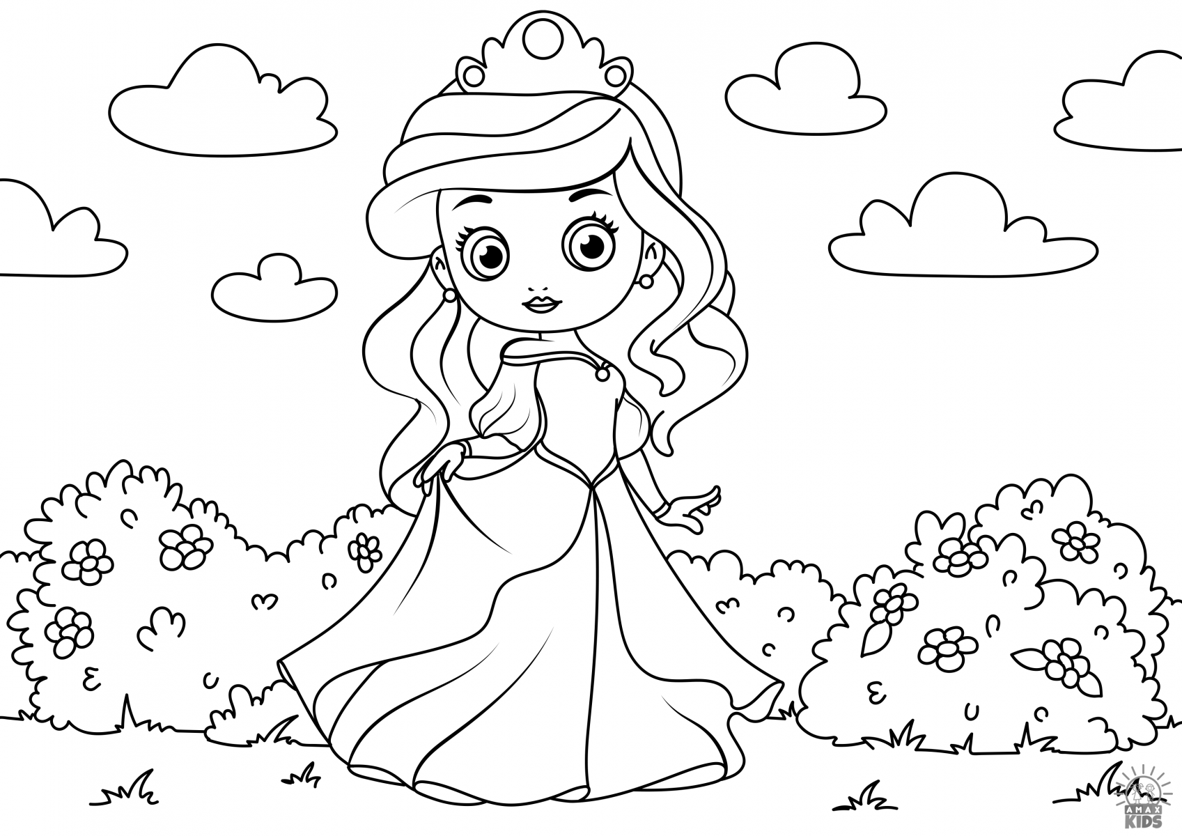 girl coloring pages printable