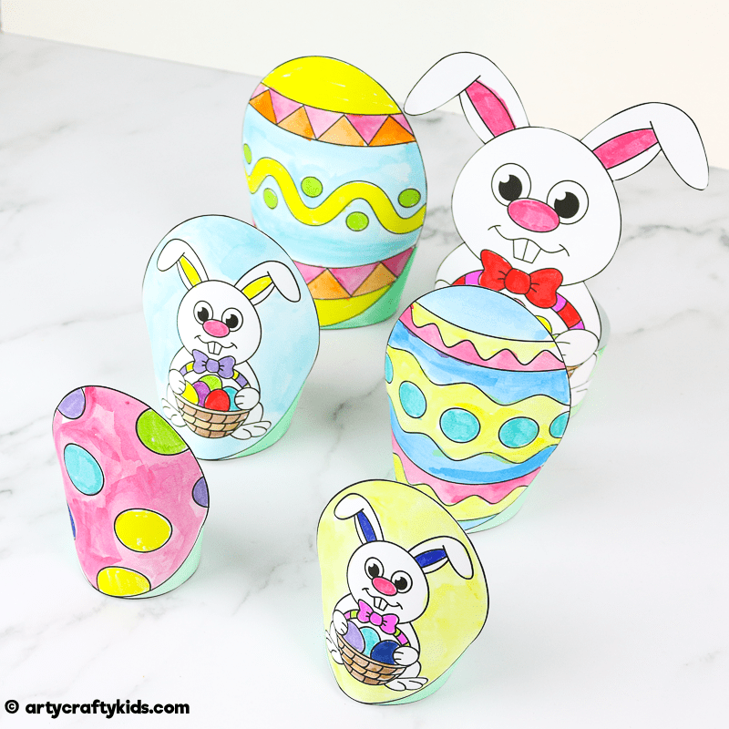 Printable Easter Paper Toy Arty Crafty Kids