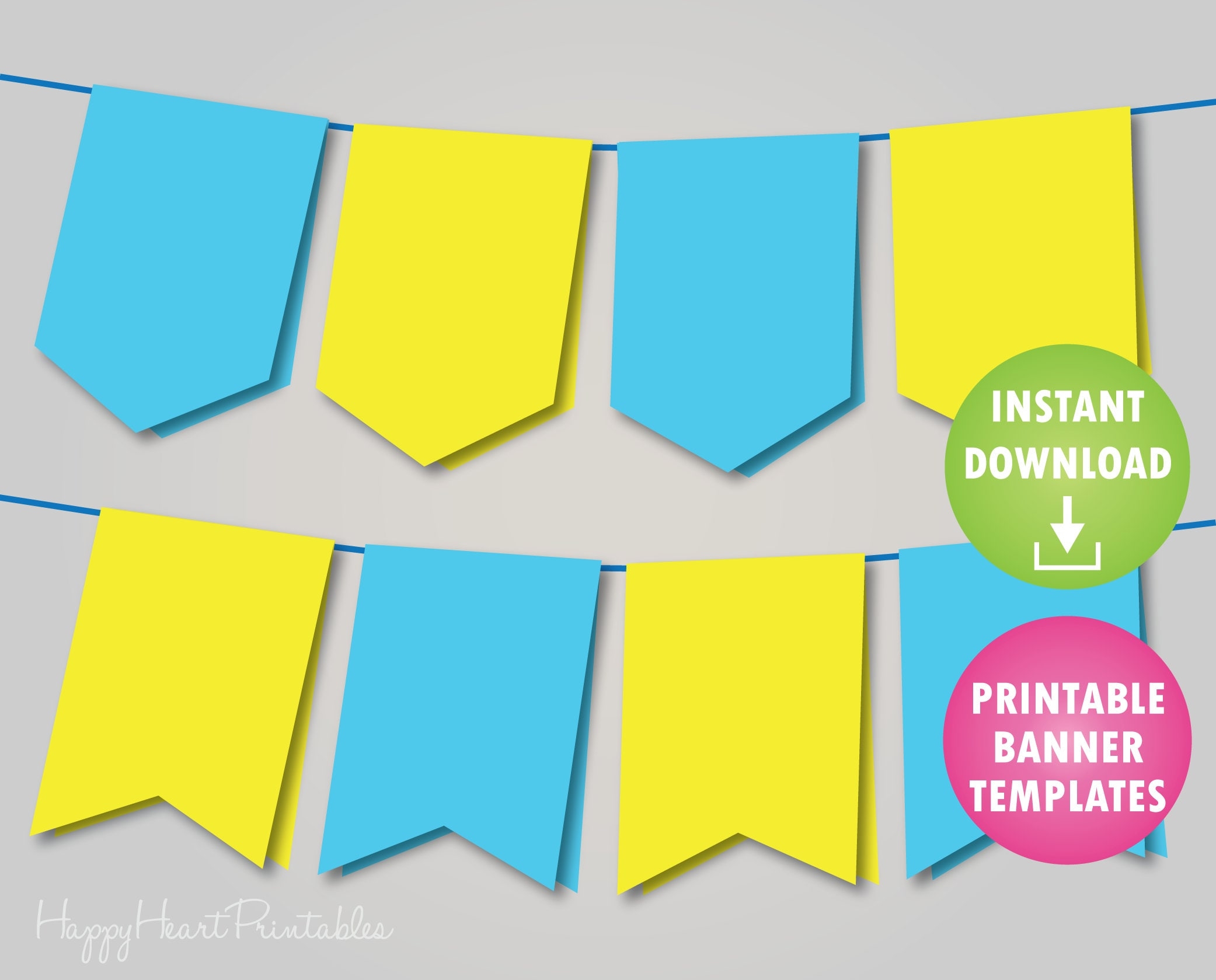 Printable Folded Banner Pattern Banner Template Create Your 