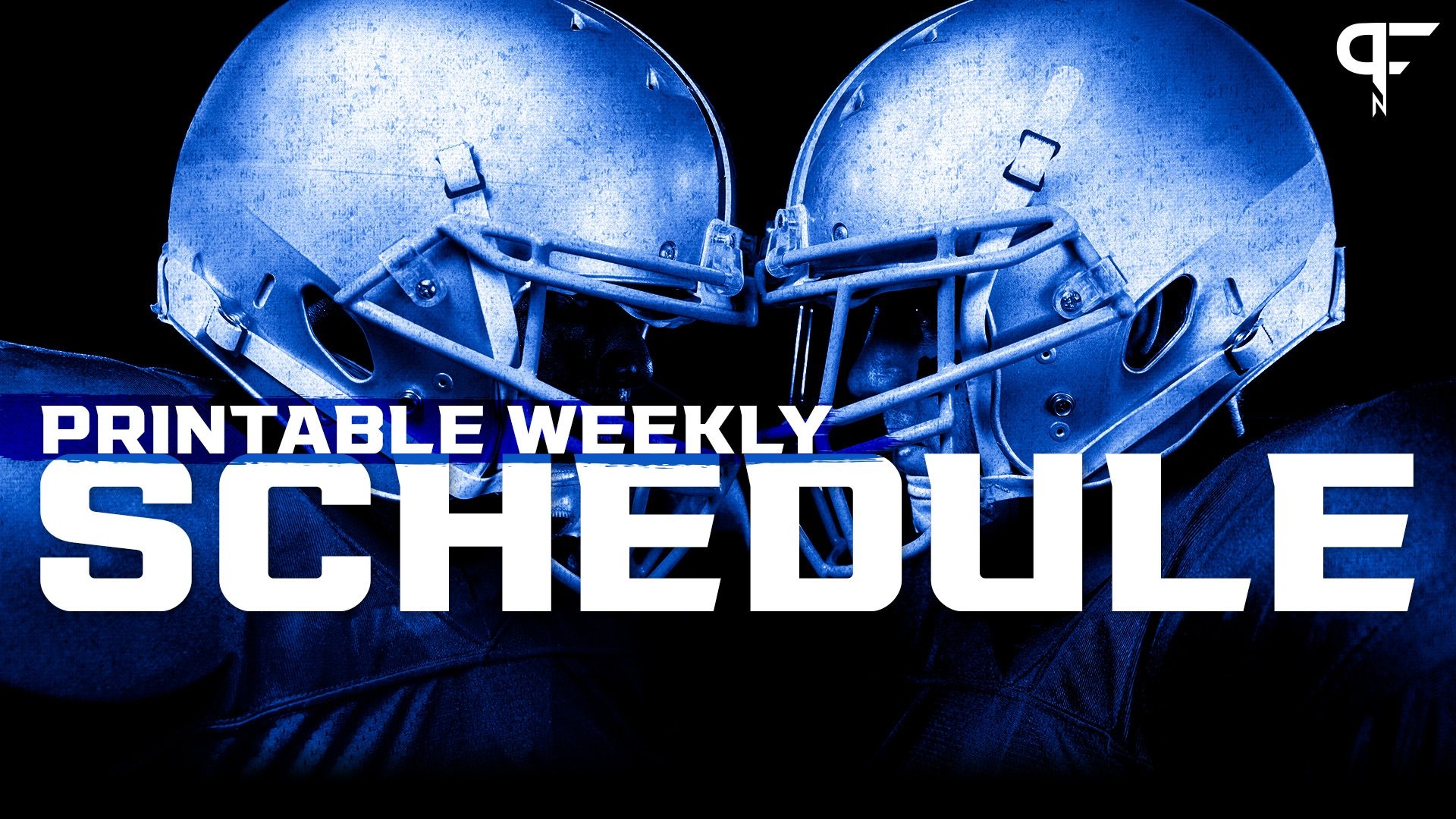 nfl printable season schedule