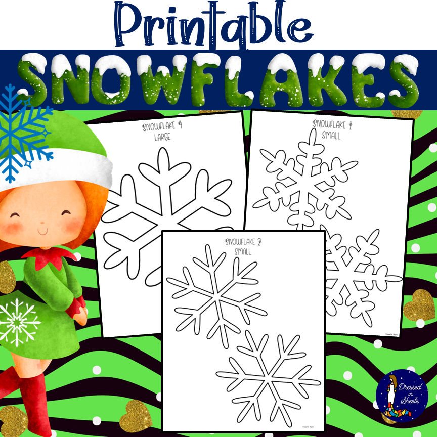 Printable Snowflakes Made By Teachers