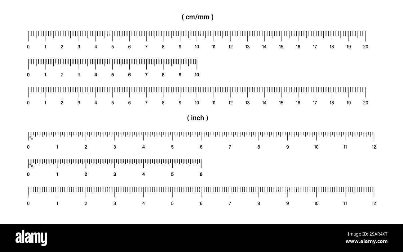 inch centimeter ruler printable