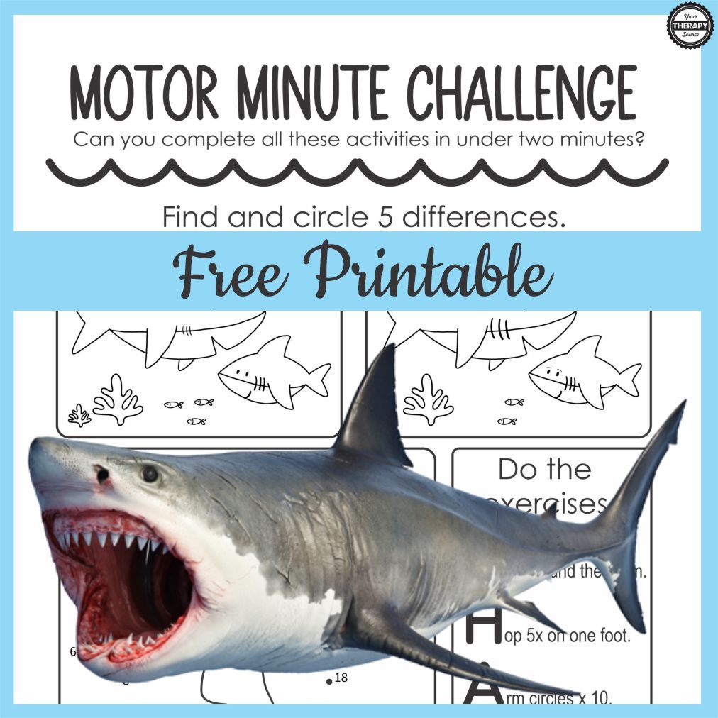 printable shark pictures