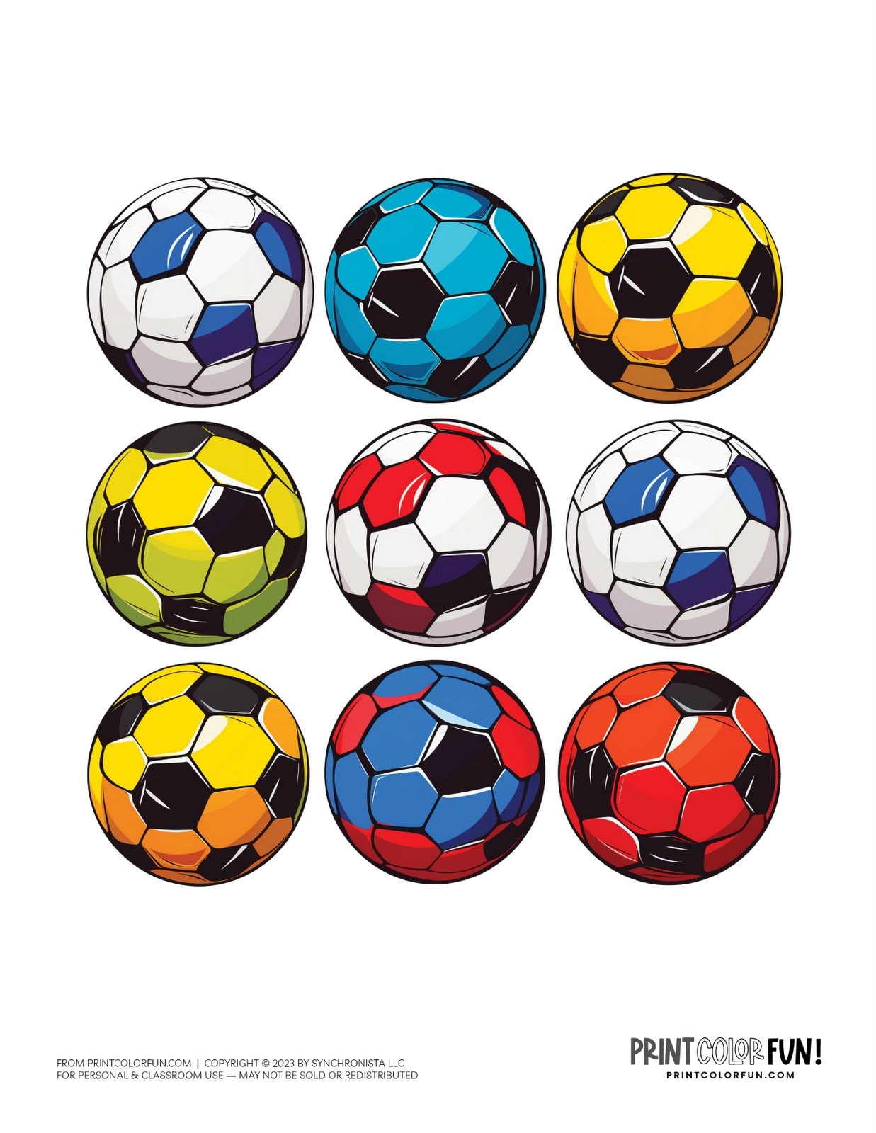 Soccer Ball Clipart Fun Crafts Coloring Pages U0026 10 Enriching Activities For Your Little Athlete At PrintColorFun
