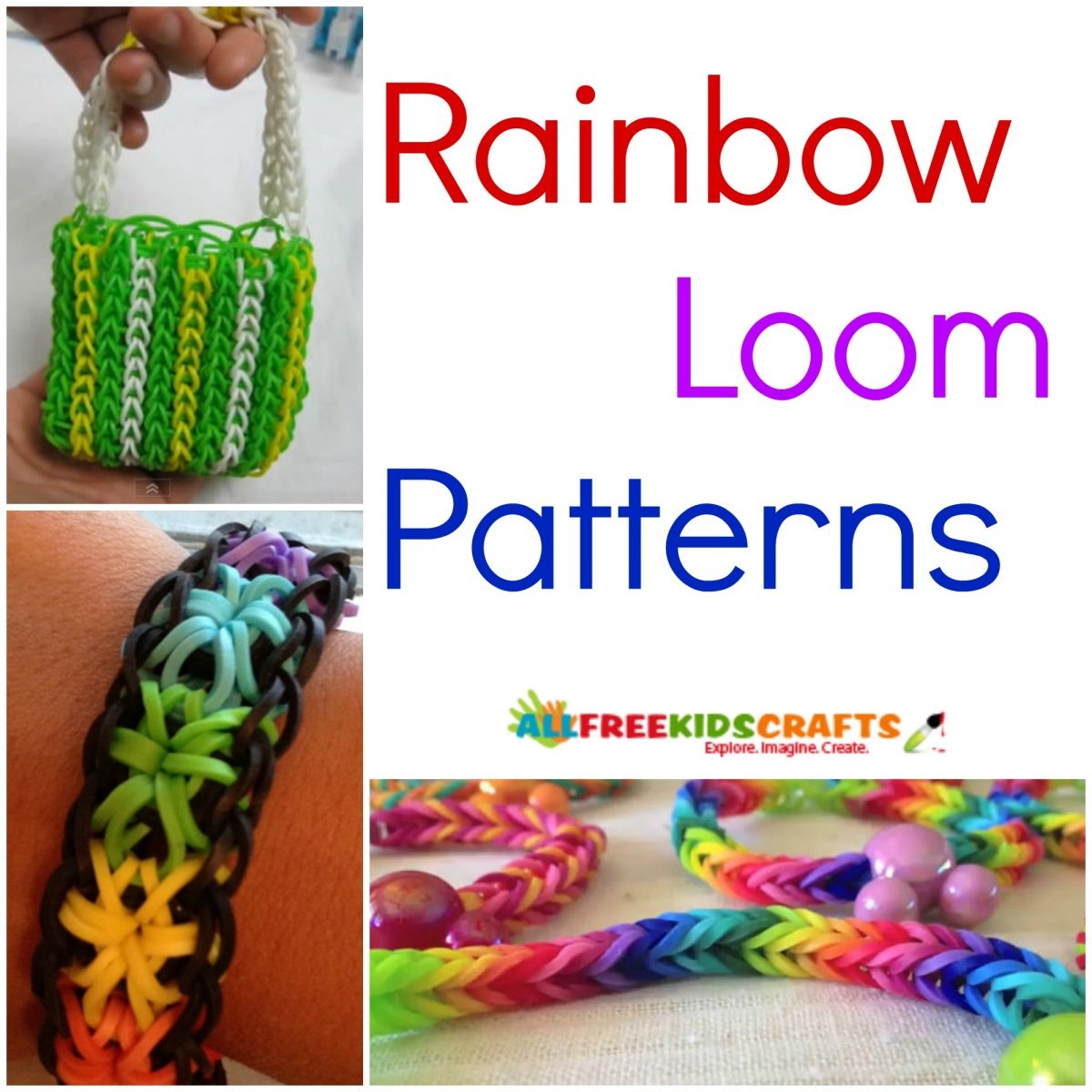 Step By Step Printable Rainbow Loom Patterns With Your Hands Printable Party Favors