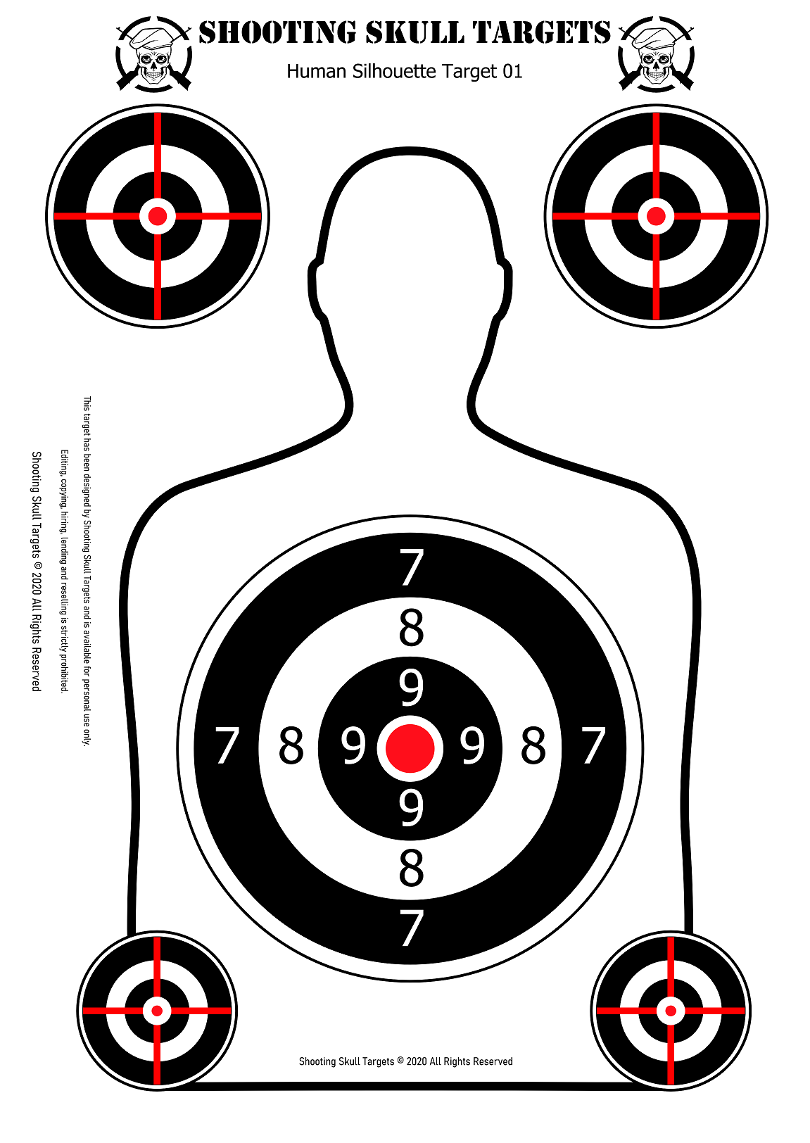 Targets printable 