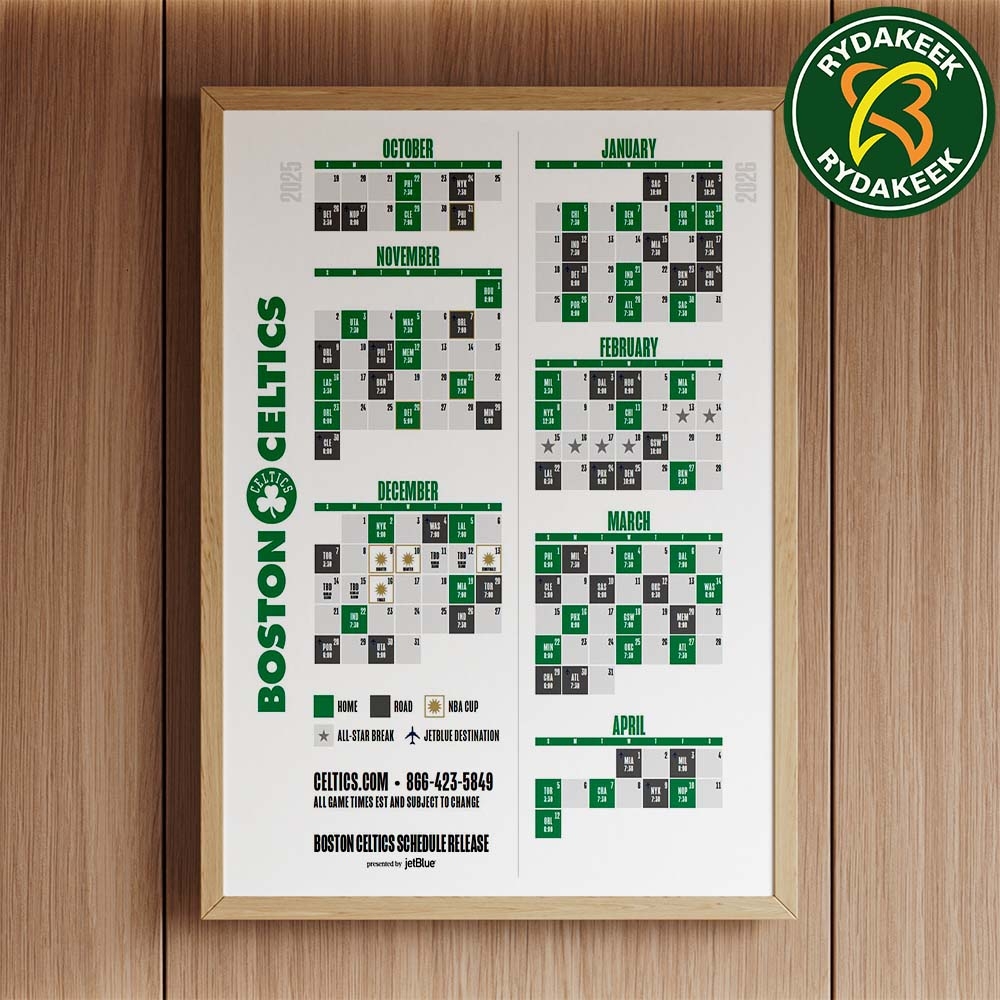 boston celtics printable schedule