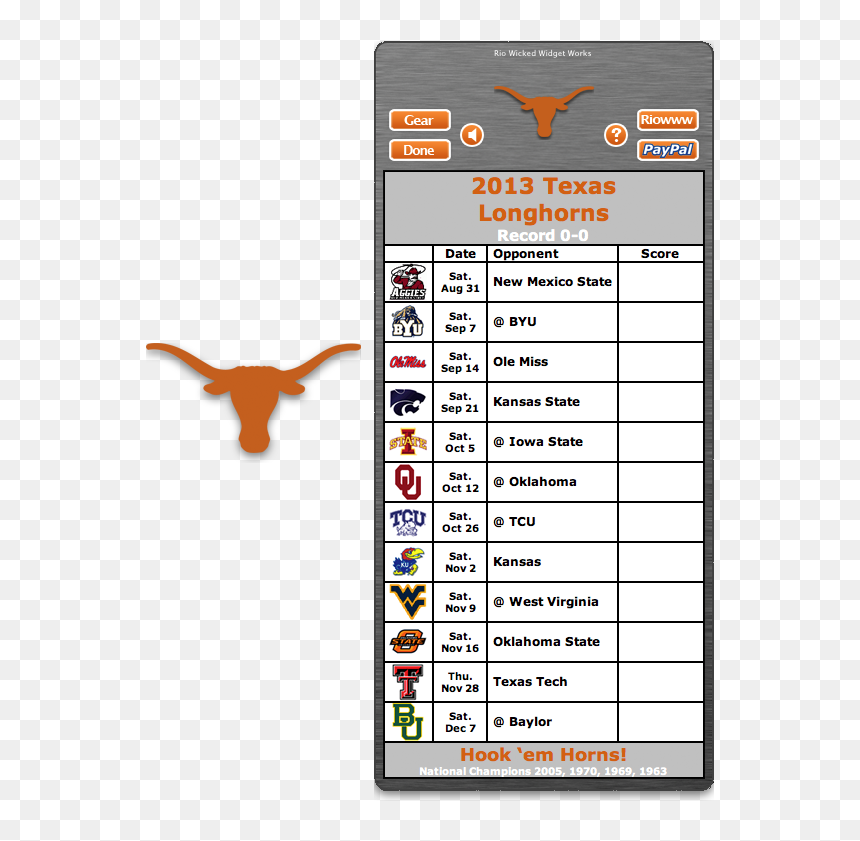 Transparent Texas Longhorns Png Notre Dame Football Schedule 2018 Printable Png Download Vhv