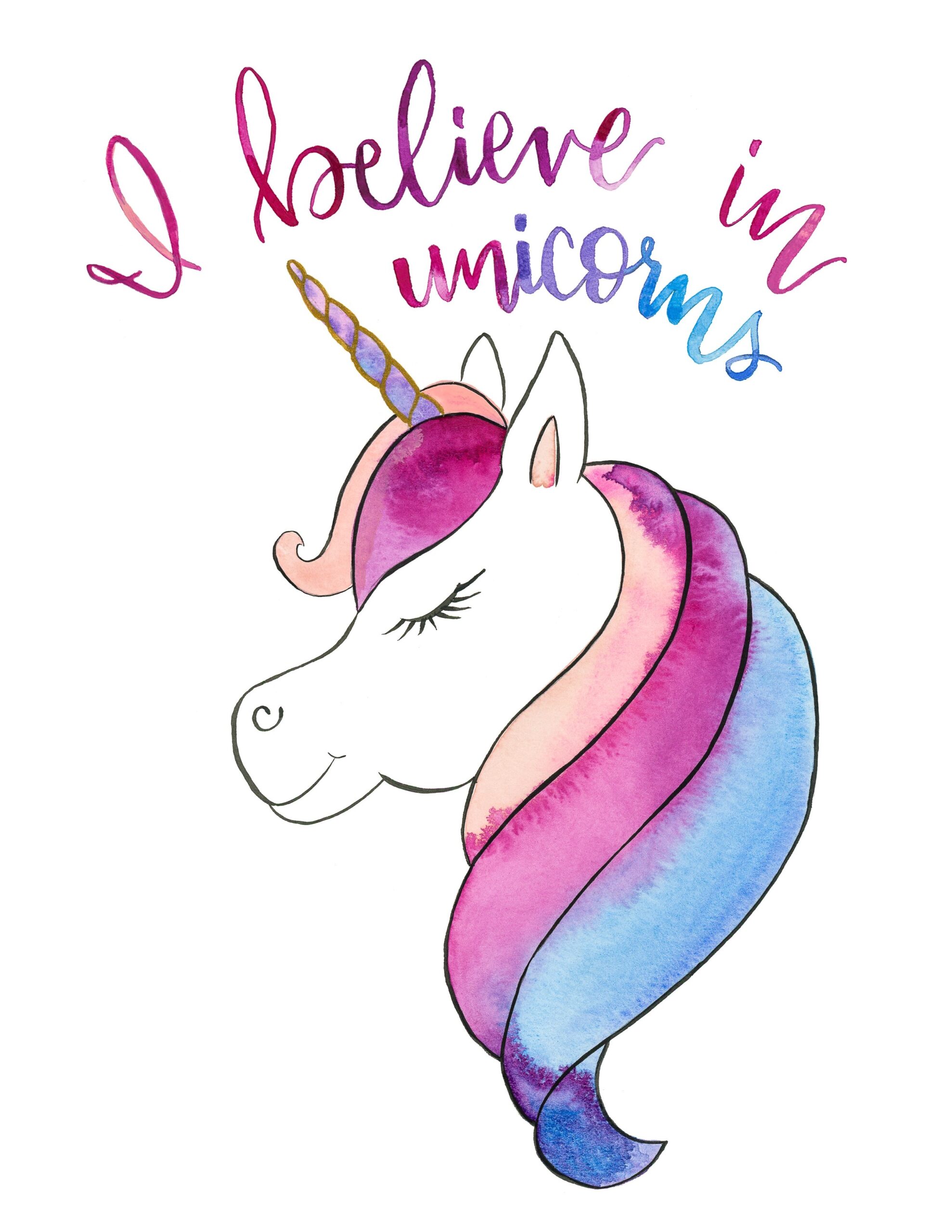 Unicorn Party Free Printables TINSELBOX Worksheets Library