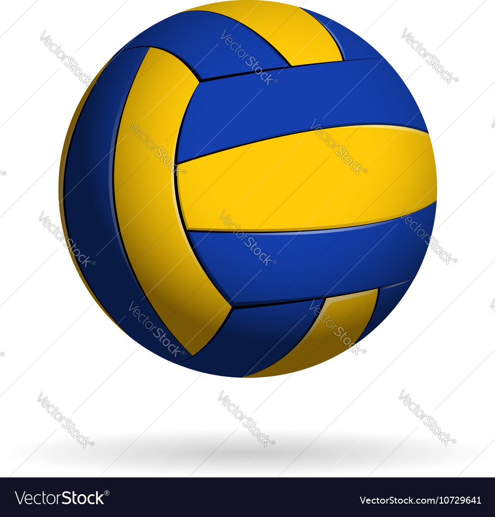 Volleyball Ball Royalty Free Vector Image VectorStock