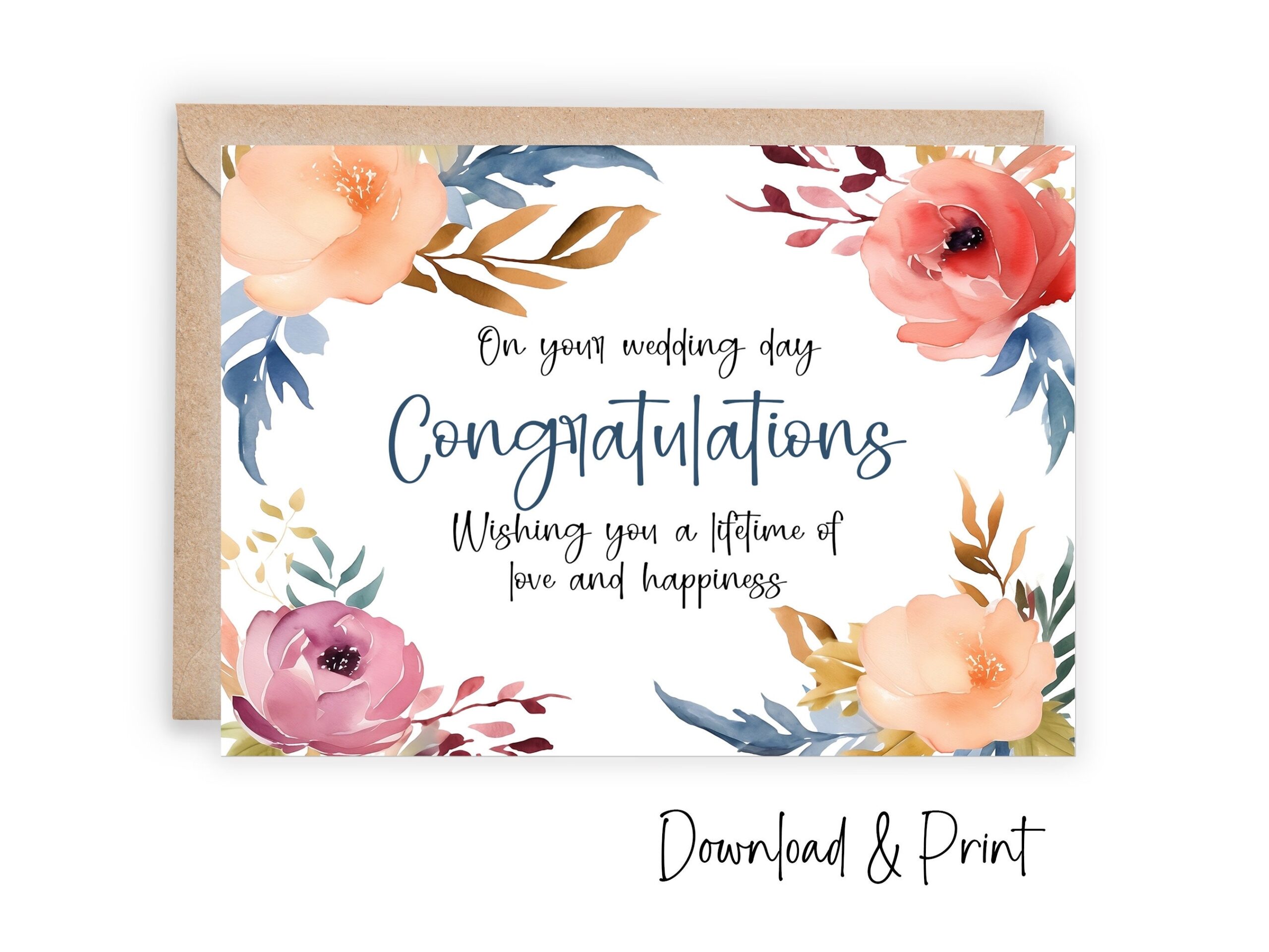 Wedding Congratulations Card Printable Happy Wedding Day Card Worksheets Library