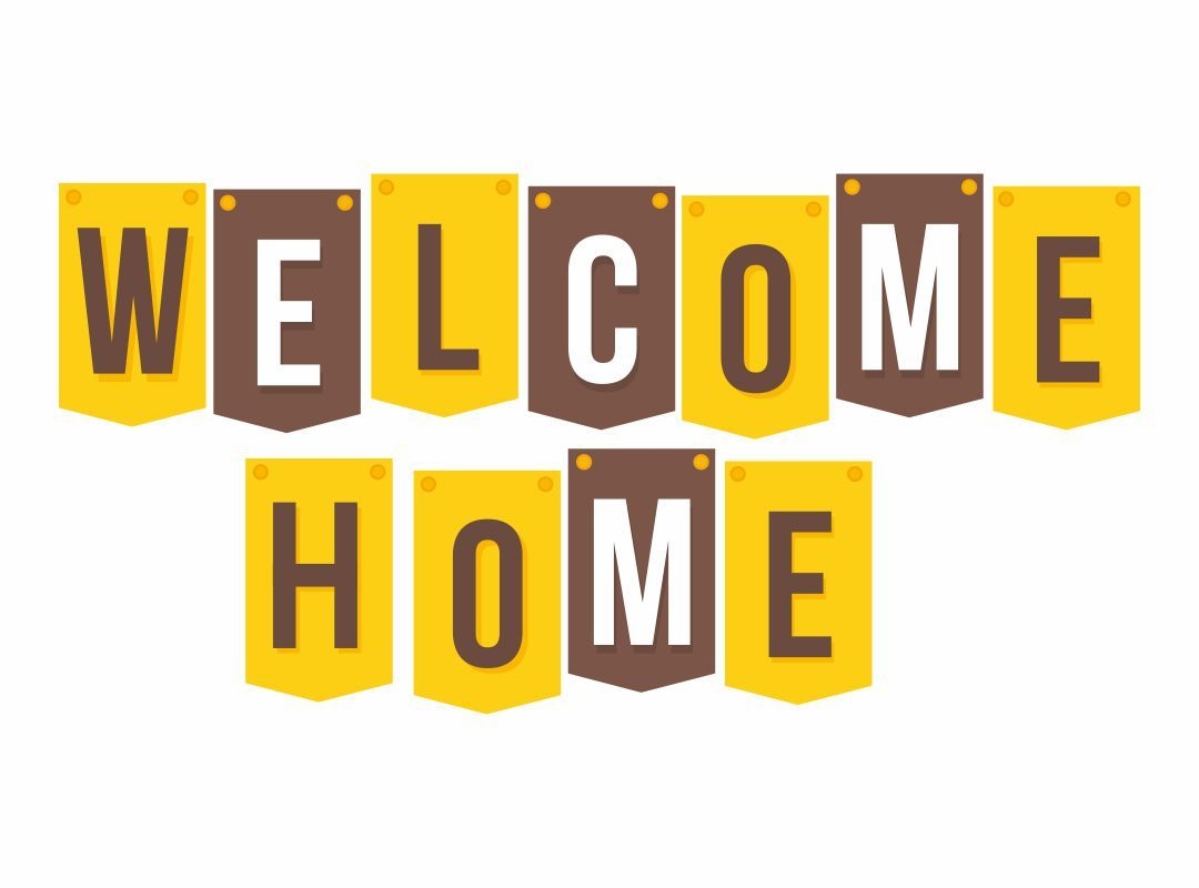 free printable welcome home banner