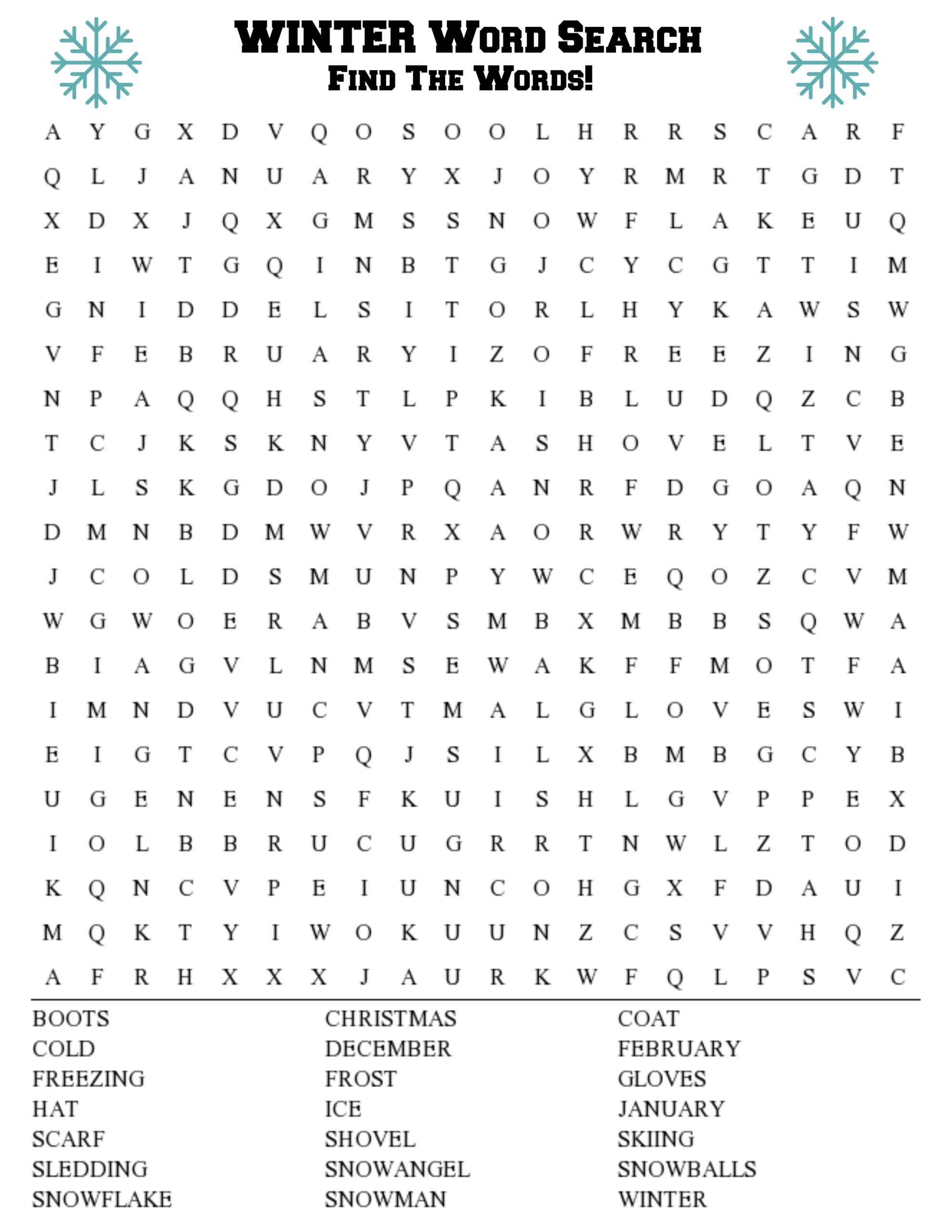 printable search and find