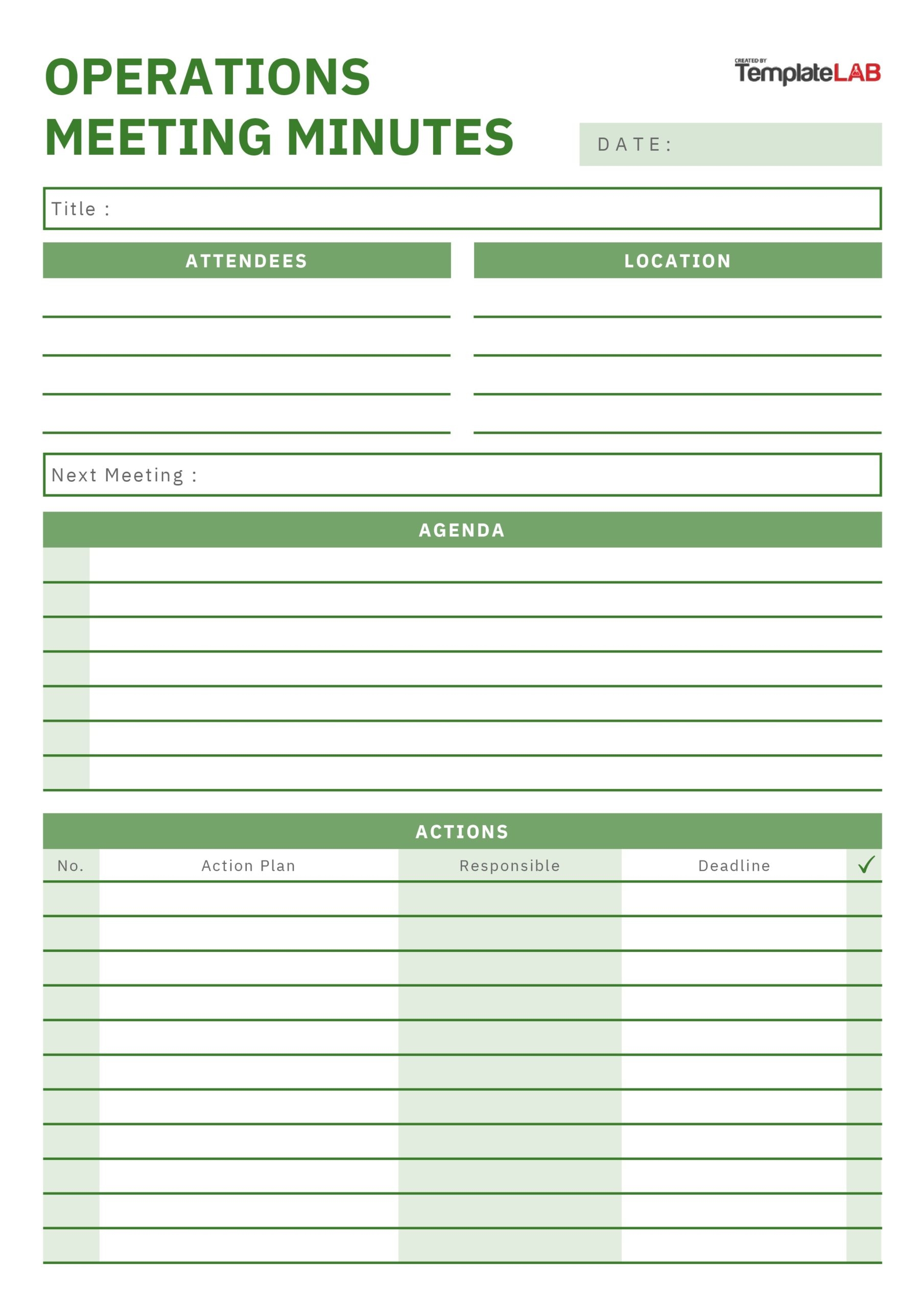 28 Handy Meeting Minutes Meeting Notes Templates