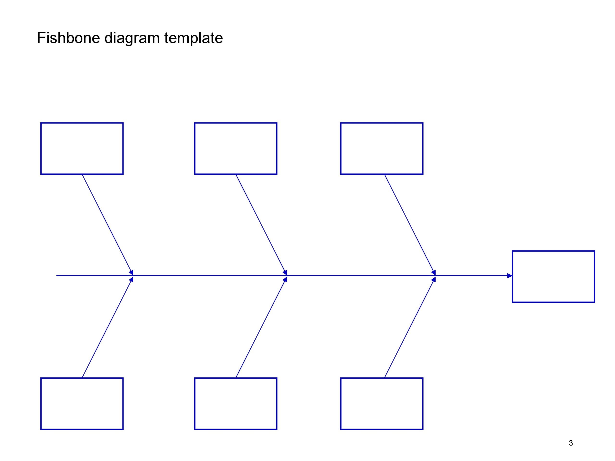 30 Editable Fishbone Diagram Templates Charts TemplateArchive