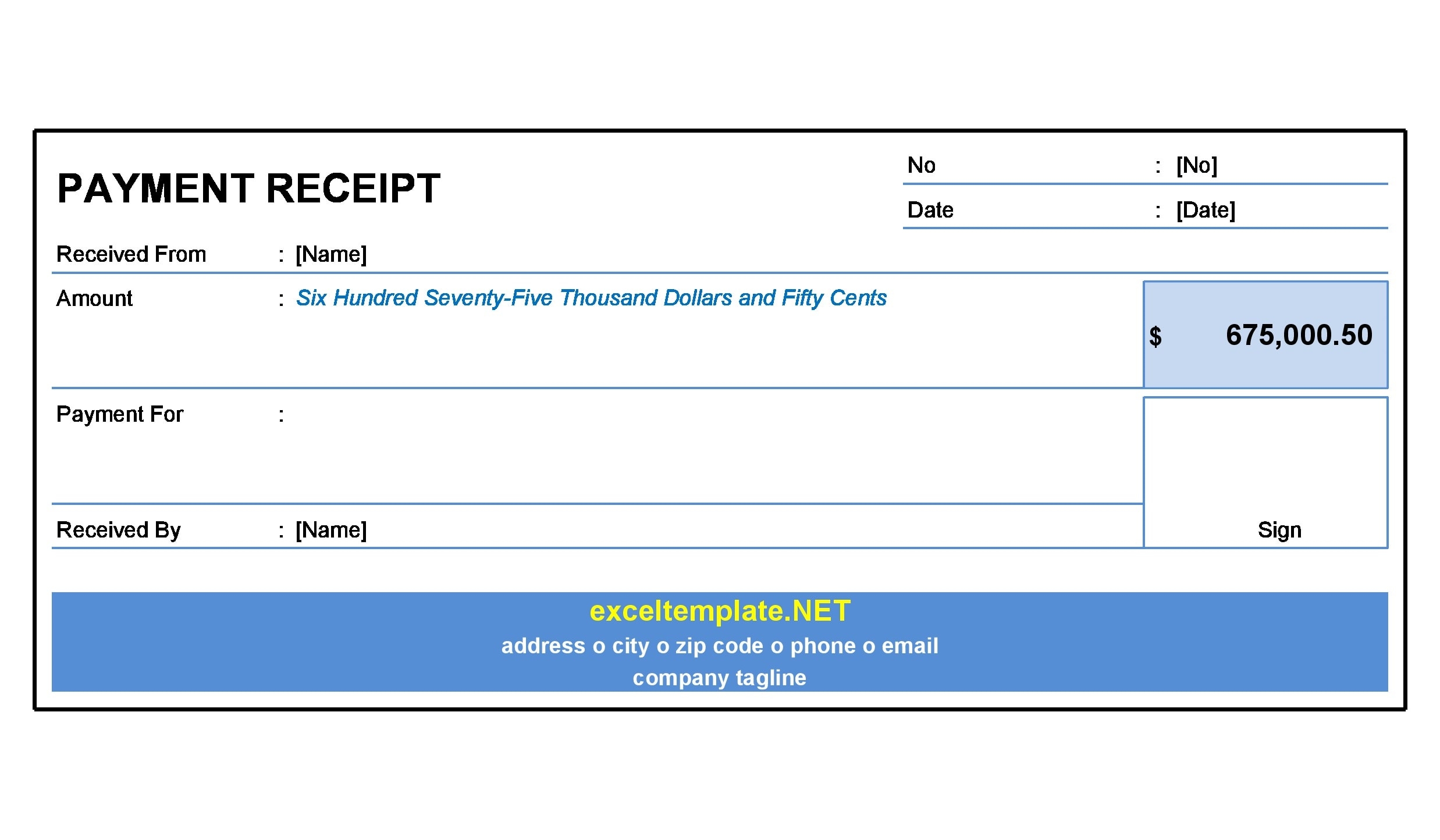 30 Great Payment Receipt Templates Word TemplateArchive