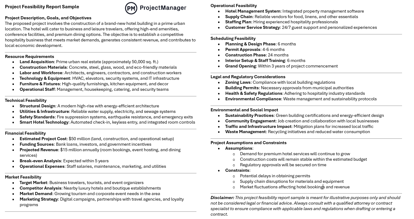 6 Project Report Examples Free Download 