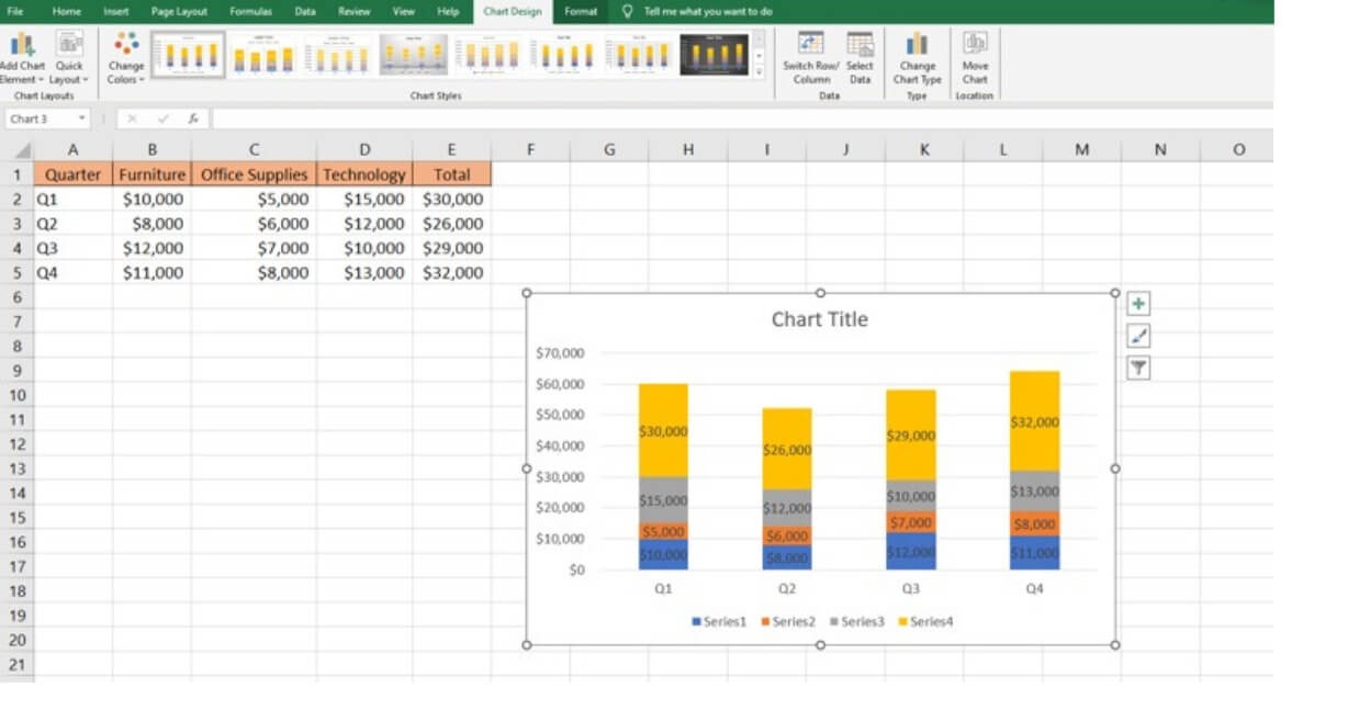 A Step by Step Guide To Creating Stacked Column Charts Macabacus