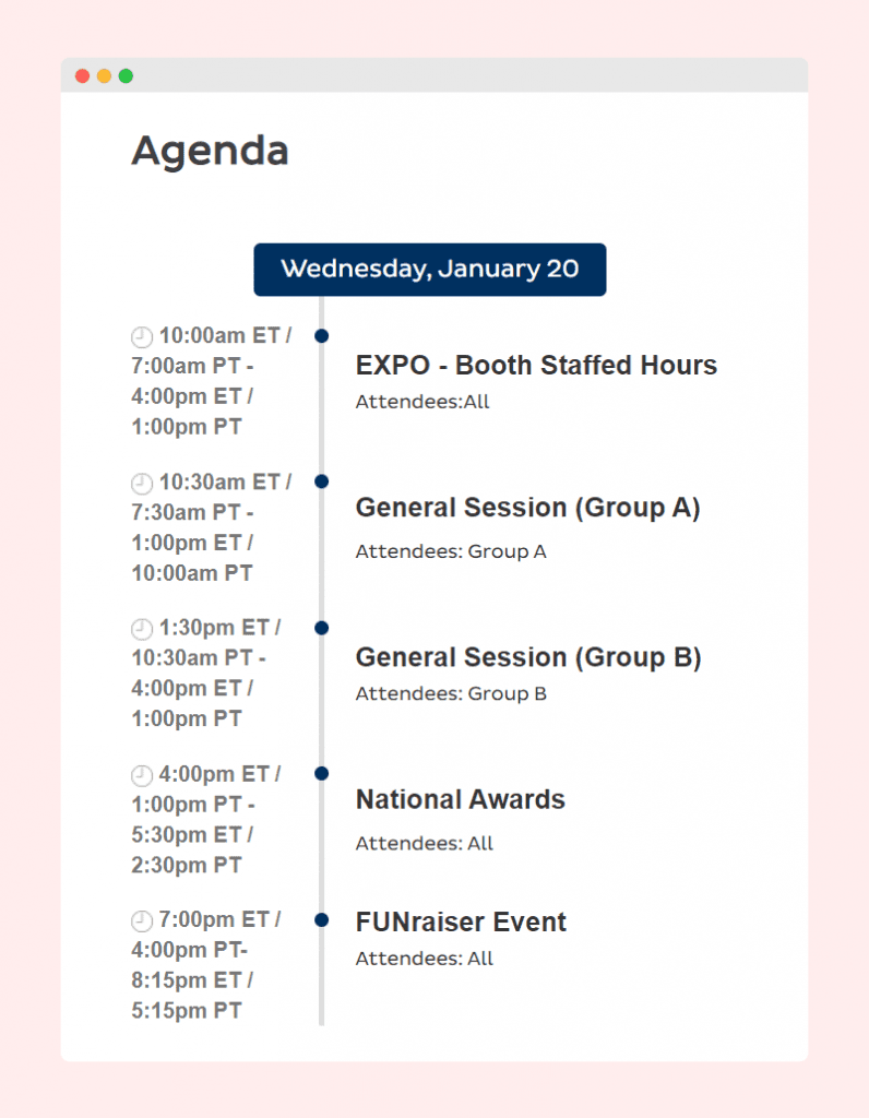 Design The Ultimate Virtual Event Planner Free Template 