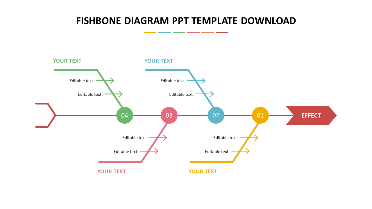 Download Fishbone Diagram PPT Template And Google Slides