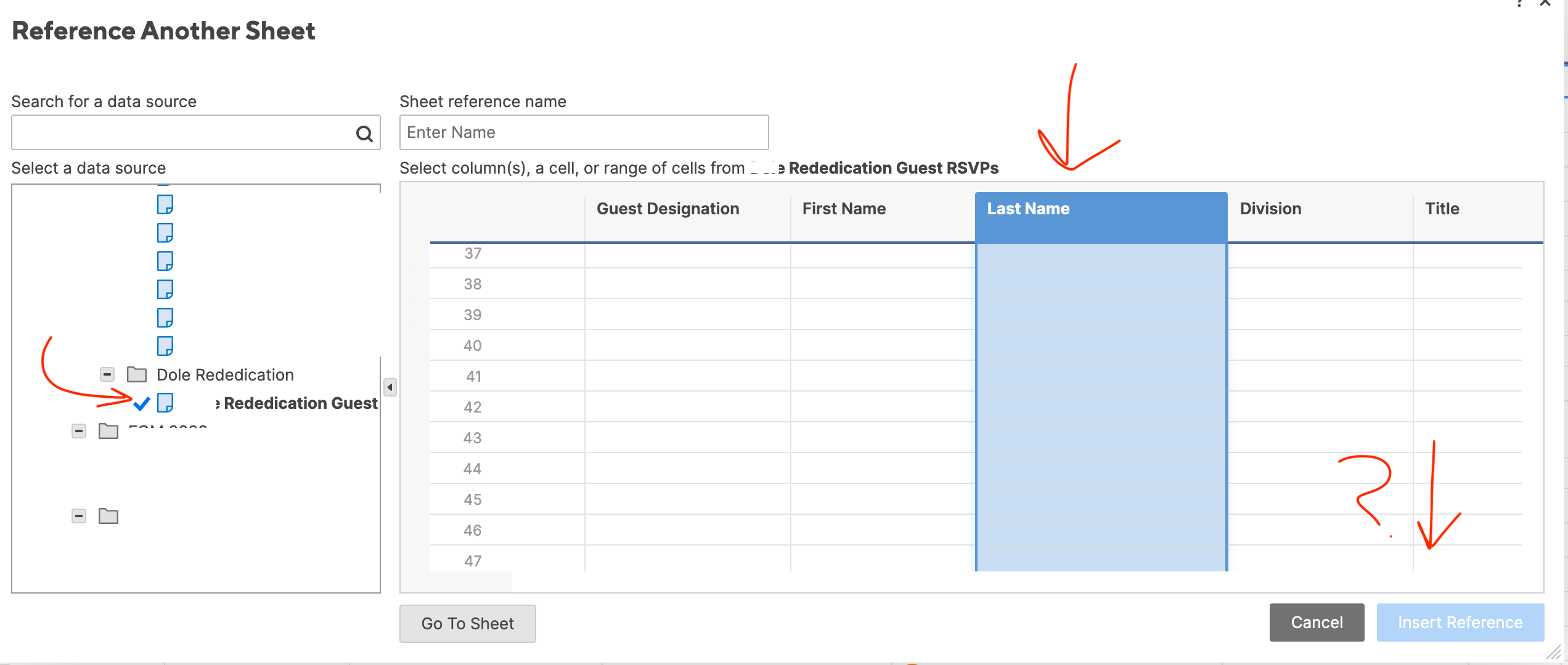 Formula Cross Sheet Referencing Smartsheet Community